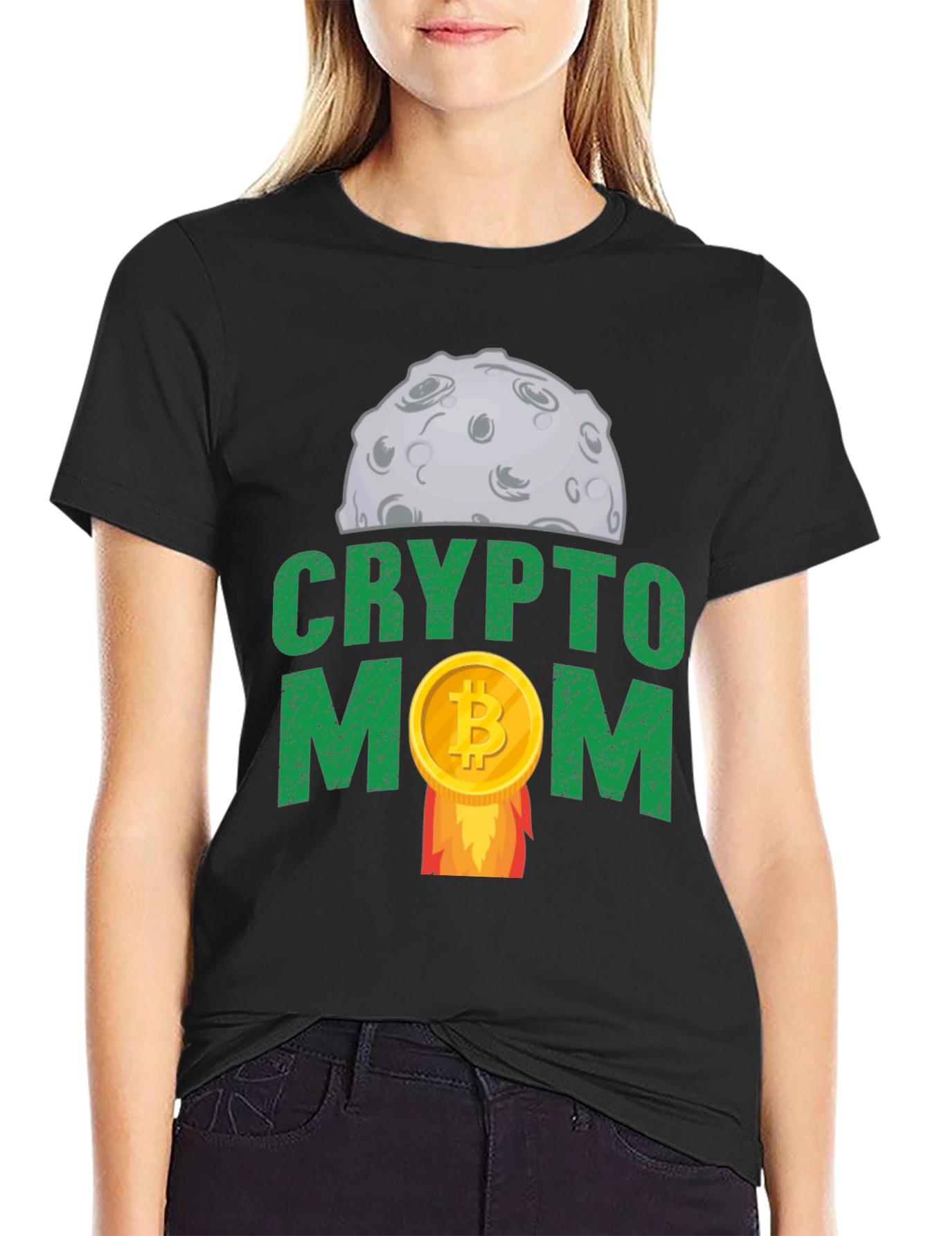 Crypto Mom Bitcoin T-Shirt