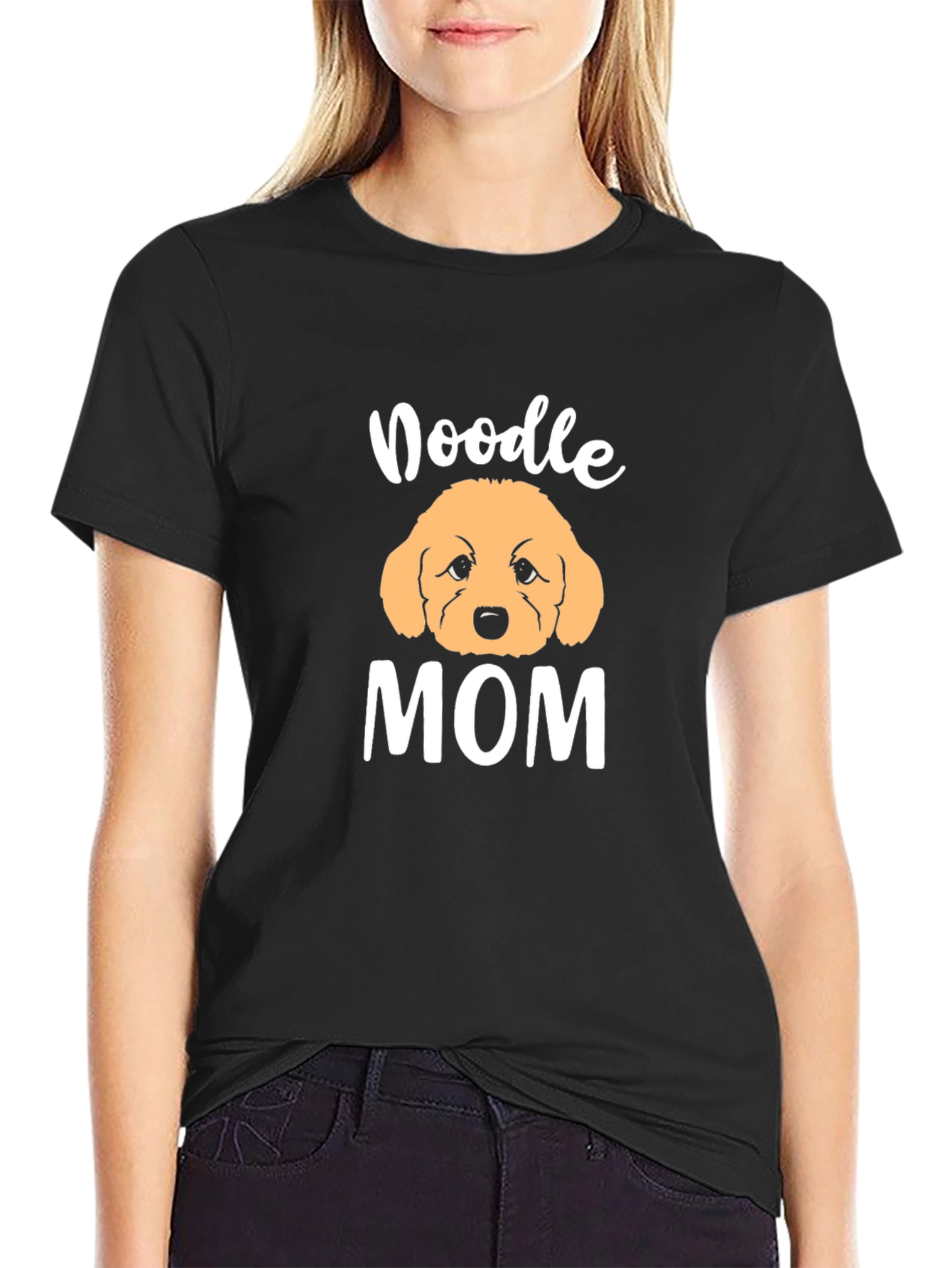 Doodle Mom T-Shirt - Cute Dog Lover Tee