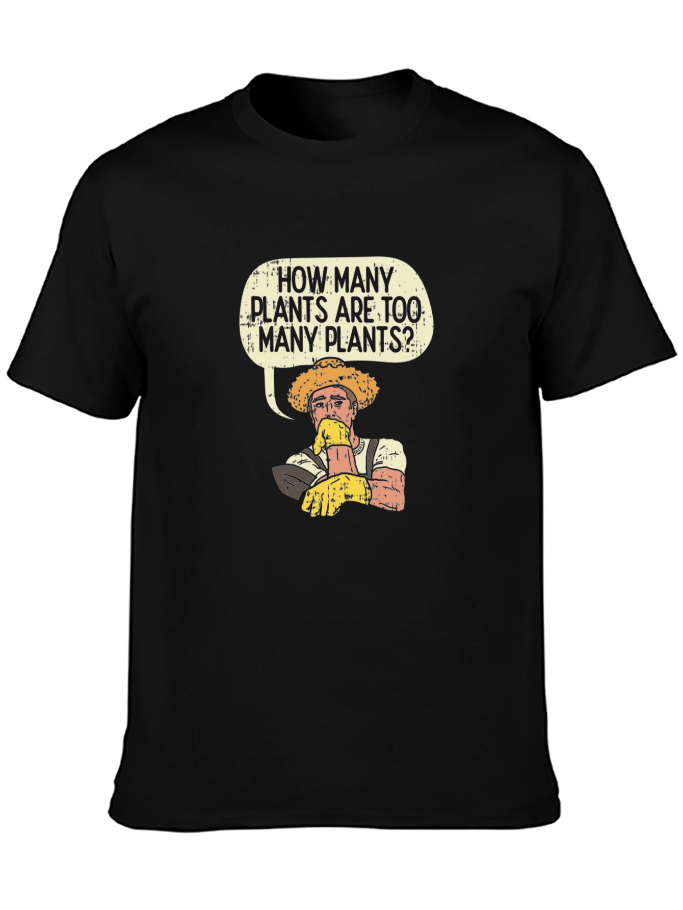 Funny Gardener T-Shirt - How Many Plants?