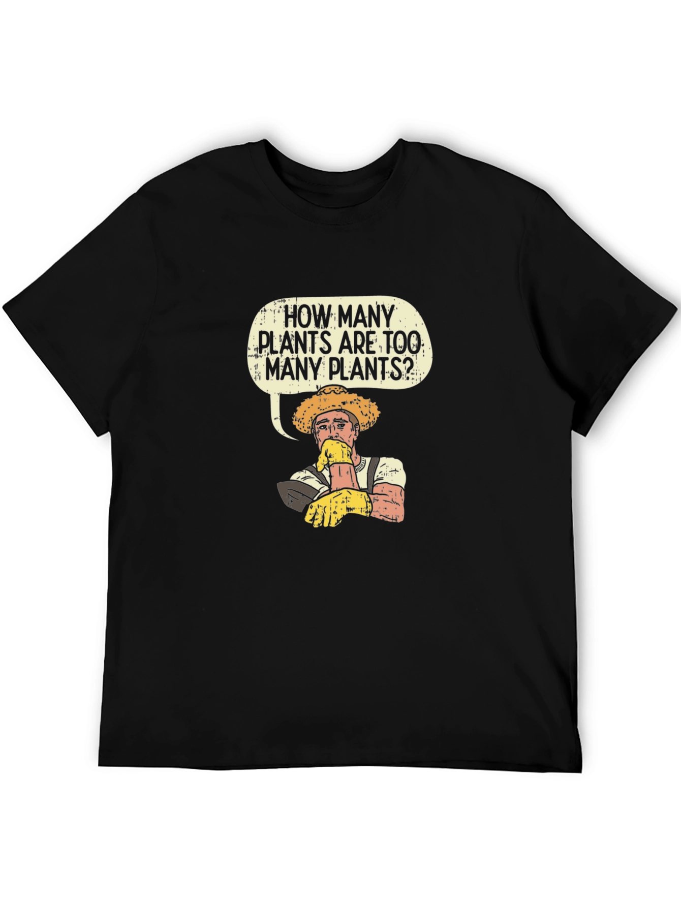 Funny Gardener T-Shirt - How Many Plants?