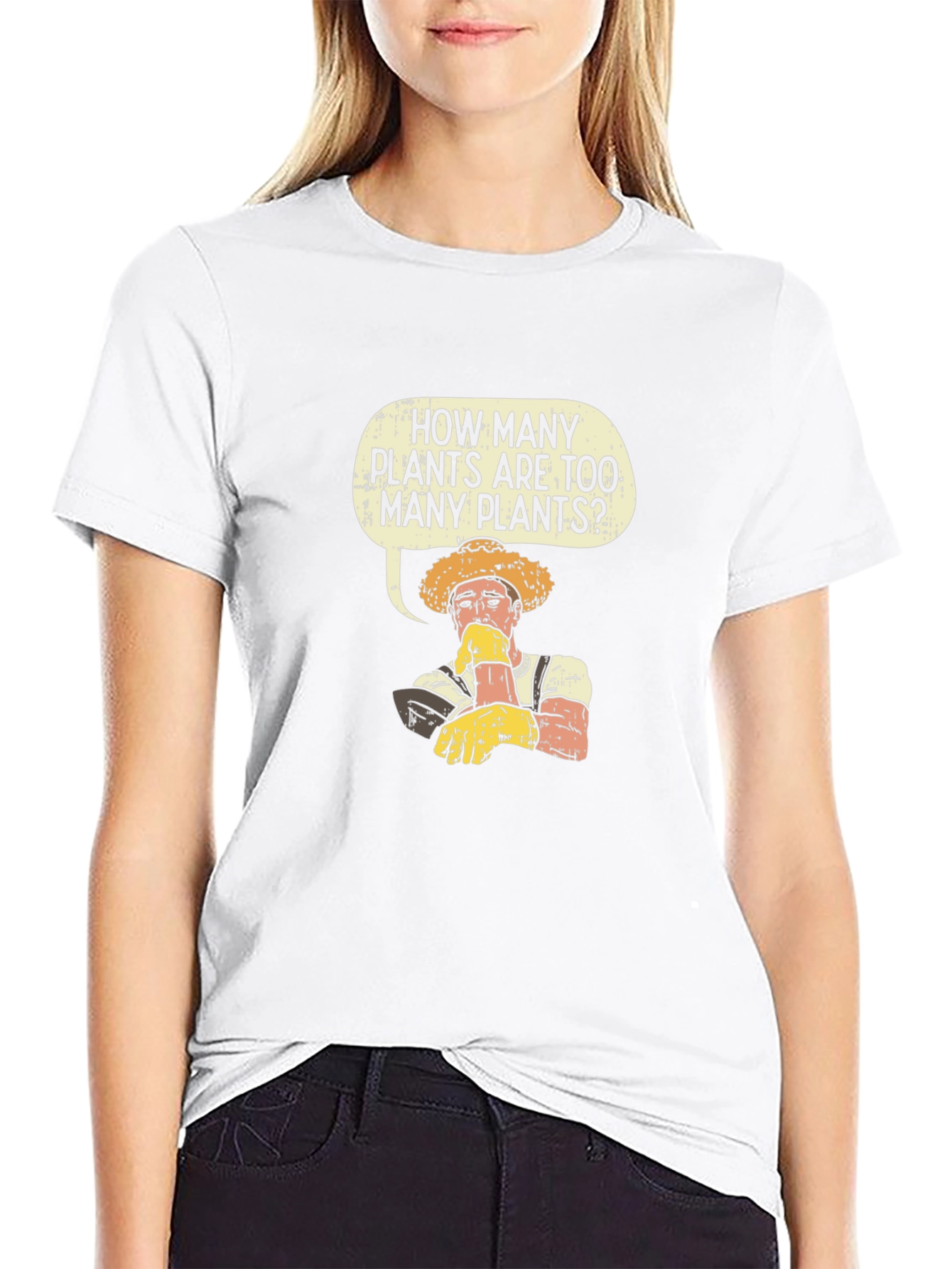 Funny Gardener T-Shirt - How Many Plants?