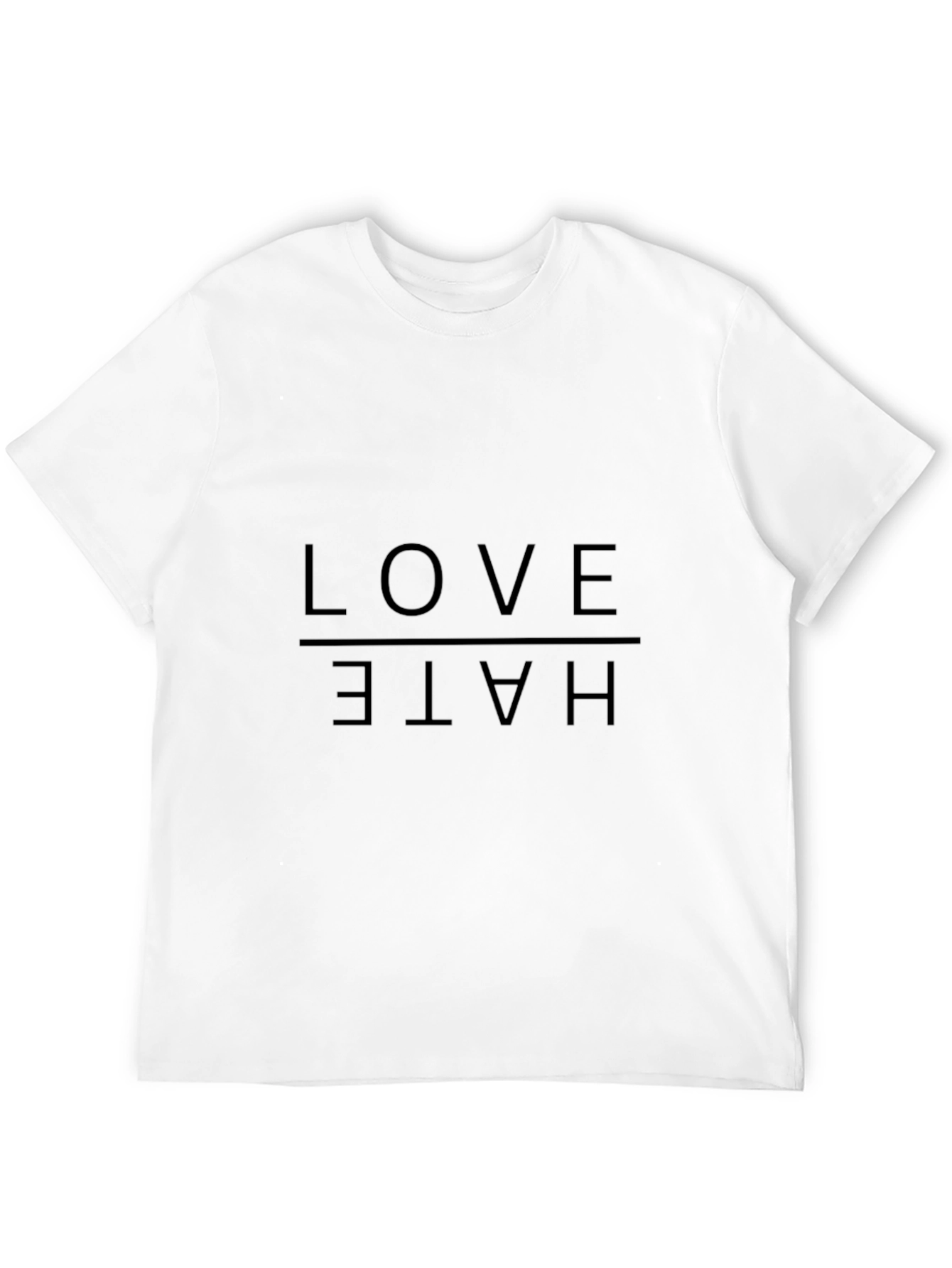Love Hate Graphic Tee - Trendy Streetwear Shirt