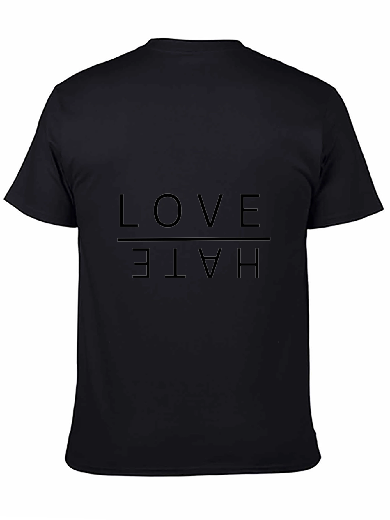 Love Hate Graphic Tee - Trendy Streetwear Shirt