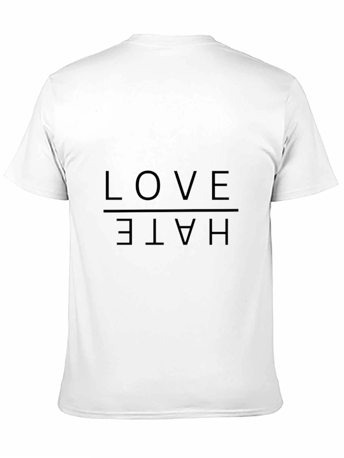 Love Hate Graphic Tee - Trendy Streetwear Shirt