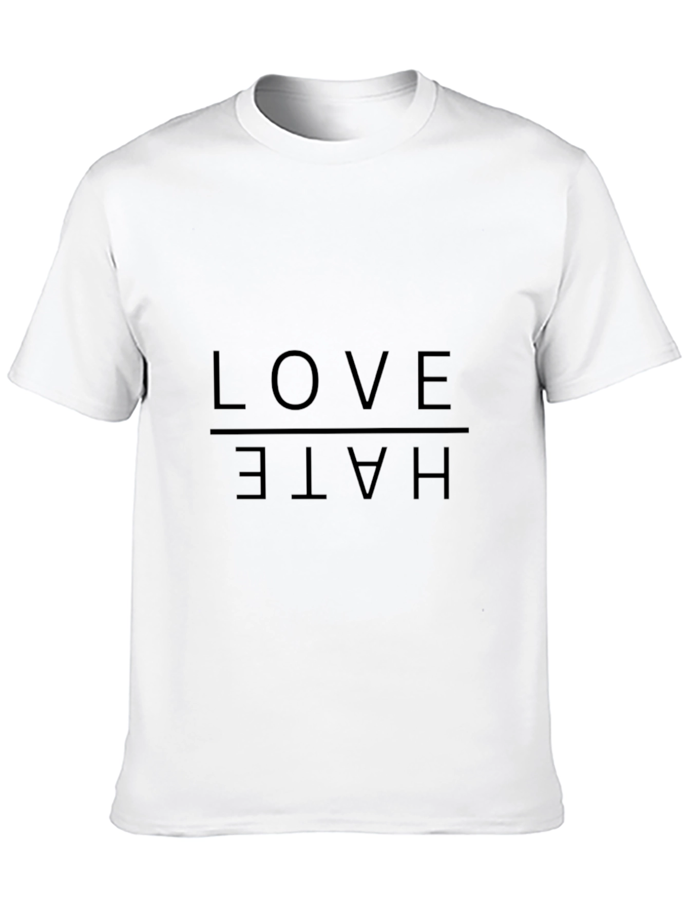 Love Hate Graphic Tee - Trendy Streetwear Shirt