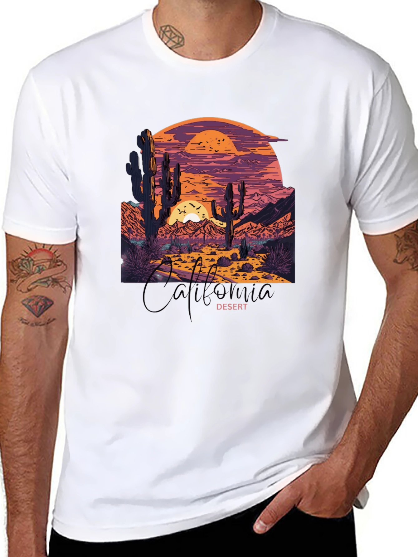 California Desert Graphic Tee - Black