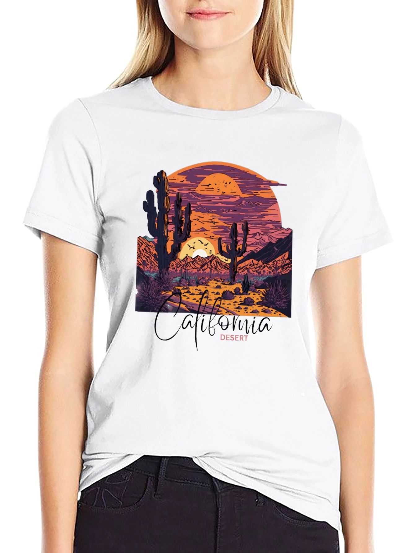 California Desert Graphic Tee - Black