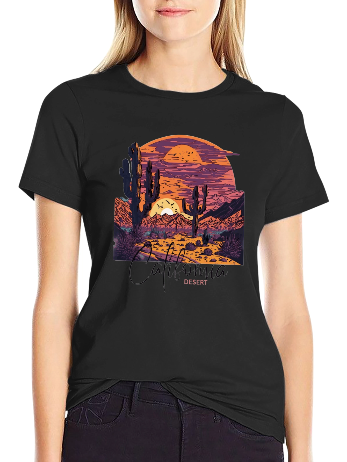 California Desert Graphic Tee - Black