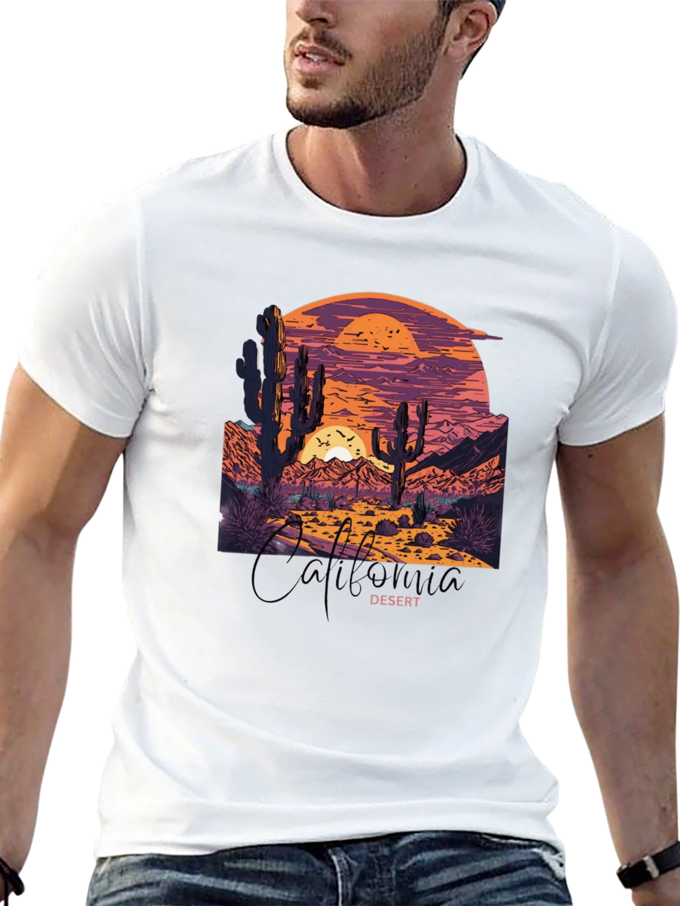 California Desert Graphic Tee - Black