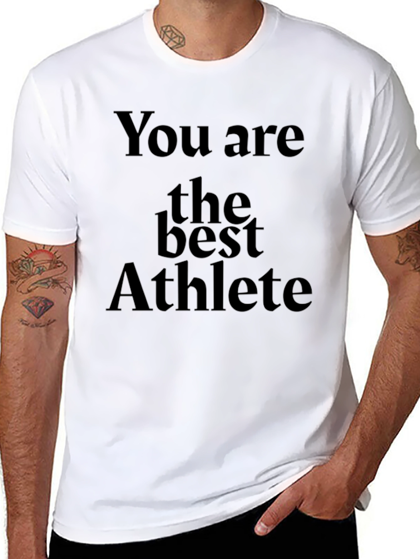 You Are The Best Athlete Graphic Tee