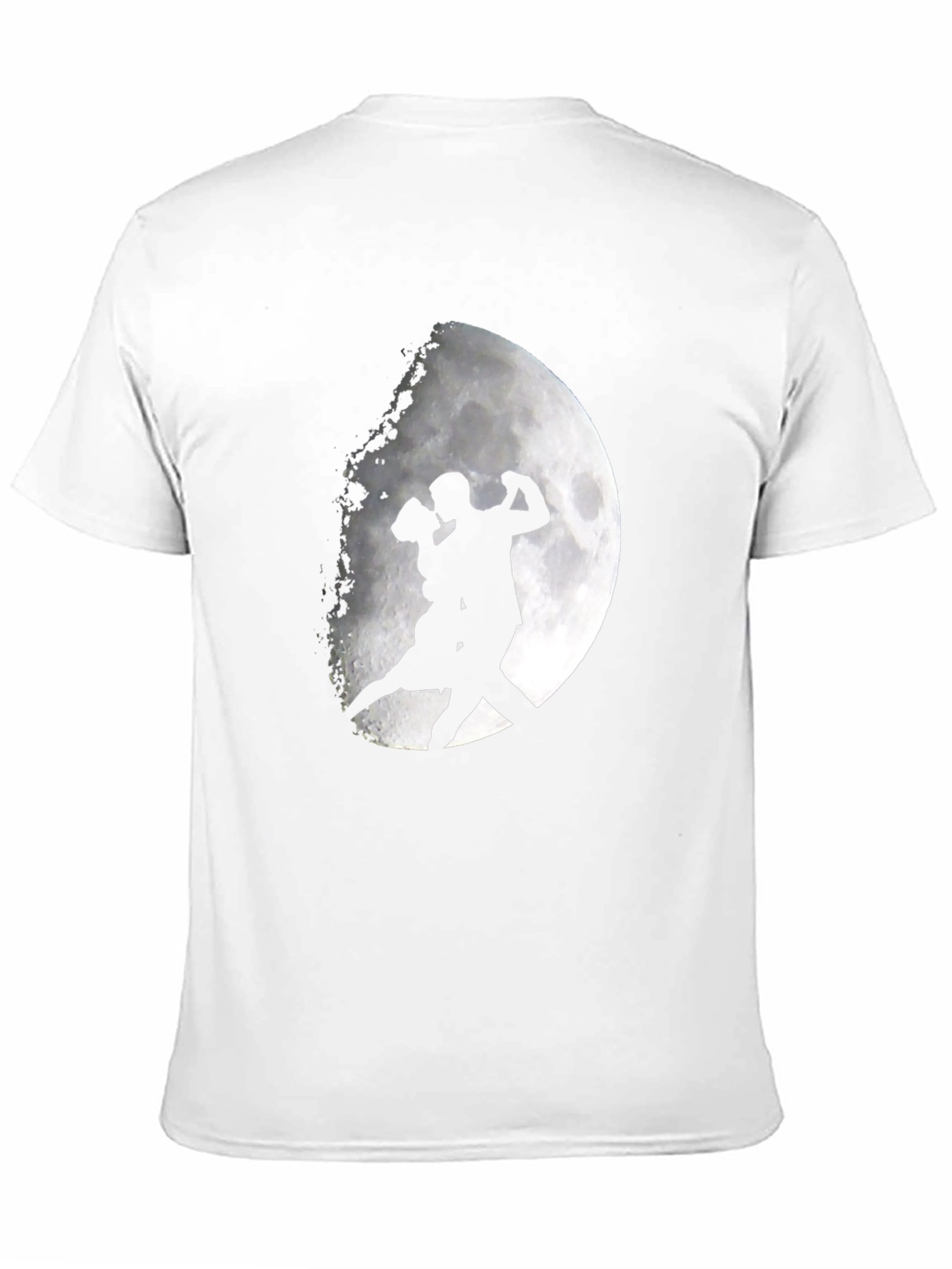 Moonlit Tango Graphic Tee - Black Cotton Shirt