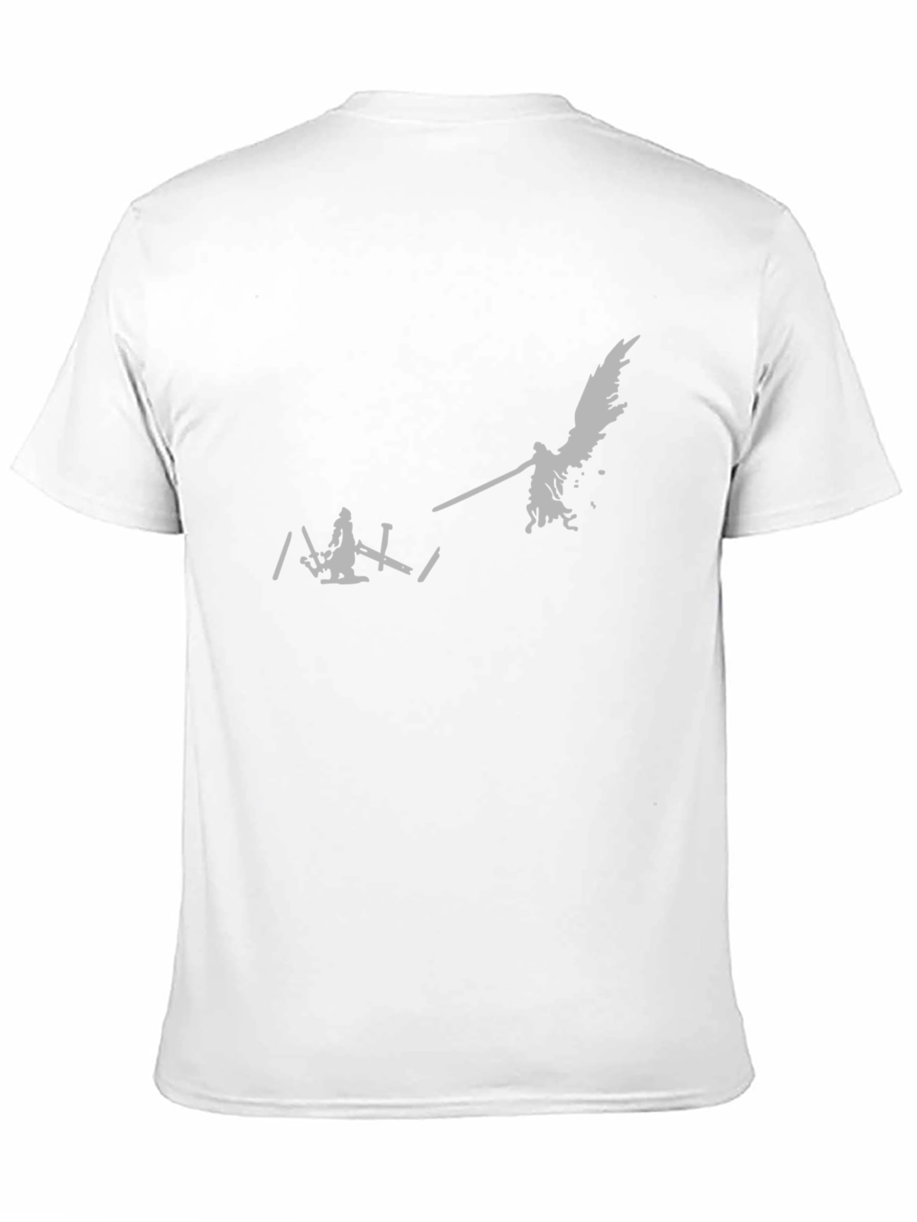 Epic Fantasy Battle Graphic Tee - Black