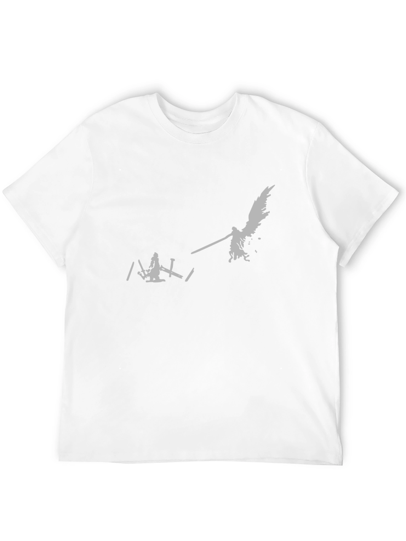Epic Fantasy Battle Graphic Tee - Black