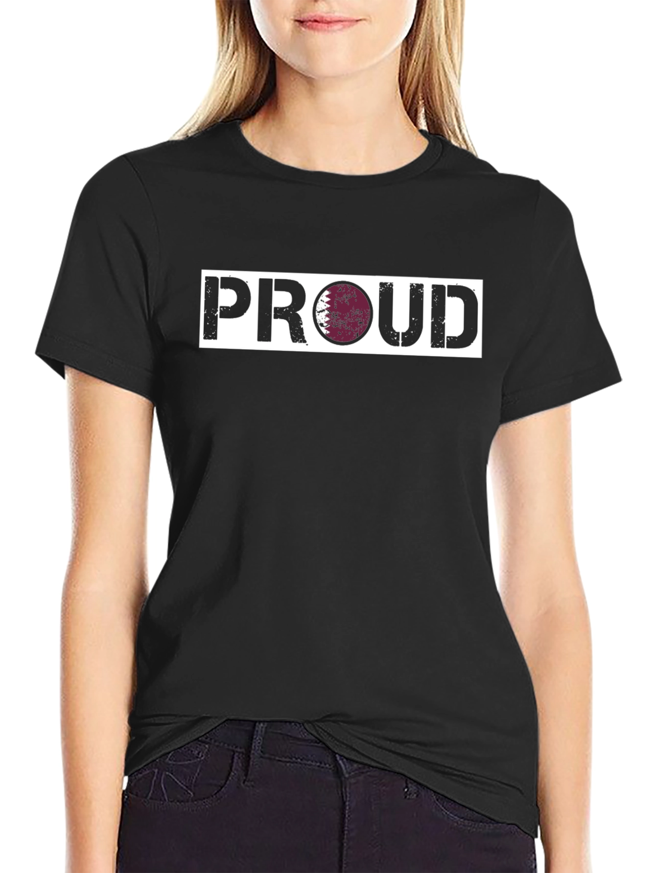 Proud Qatar Flag T-Shirt