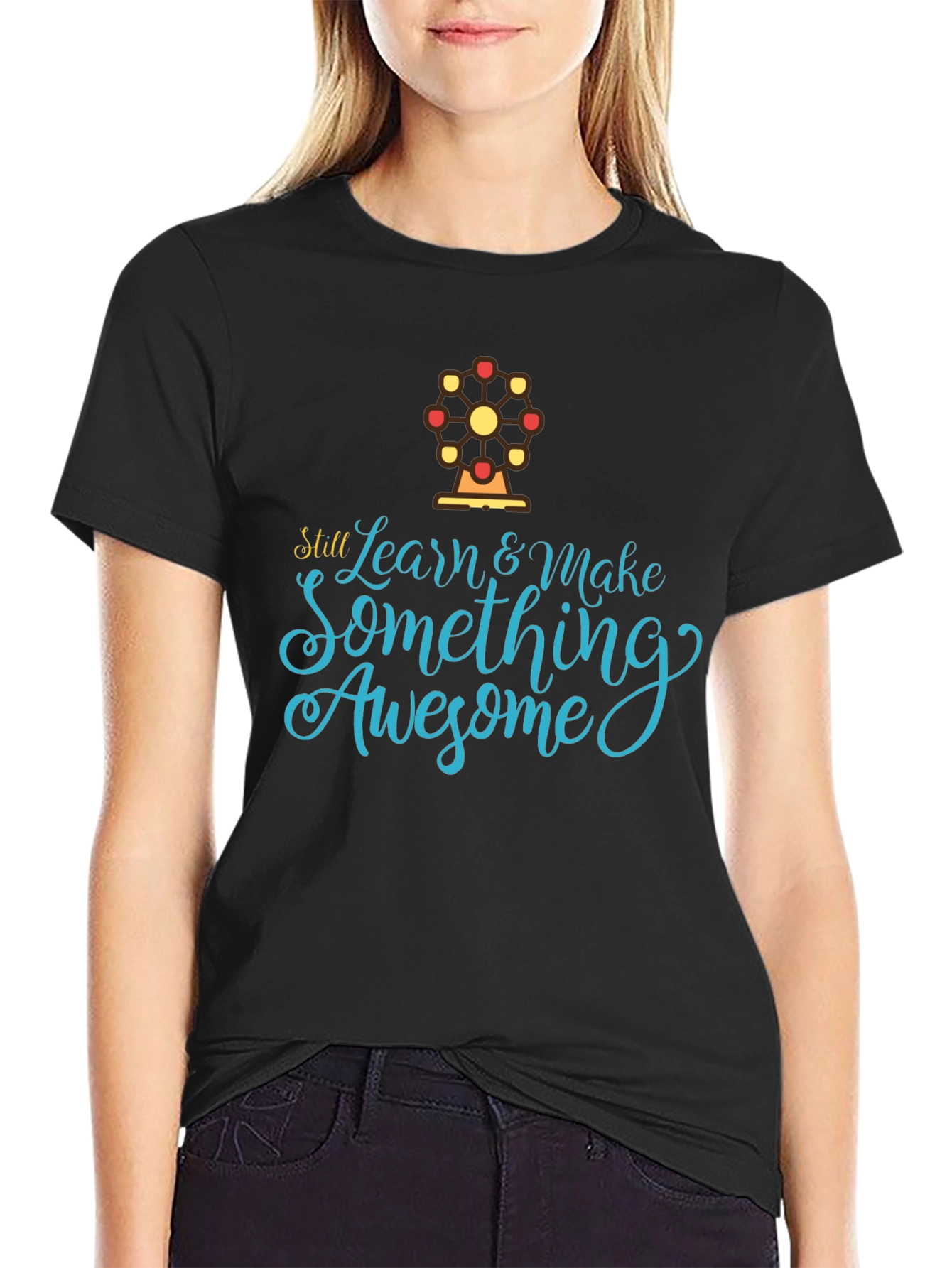 Learn & Make Awesome T-Shirt - Stylish Graphic Tee