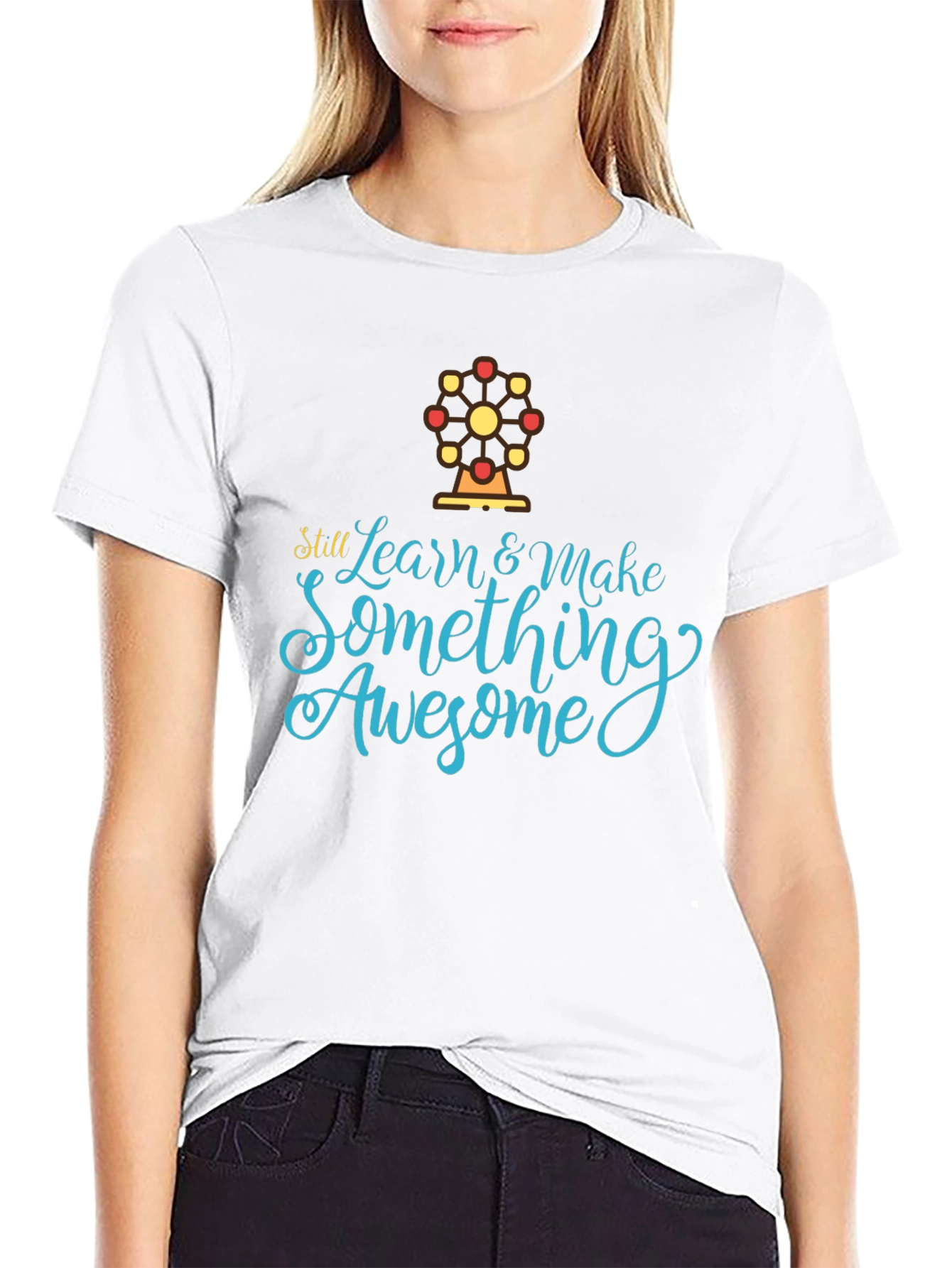 Learn & Make Awesome T-Shirt - Stylish Graphic Tee