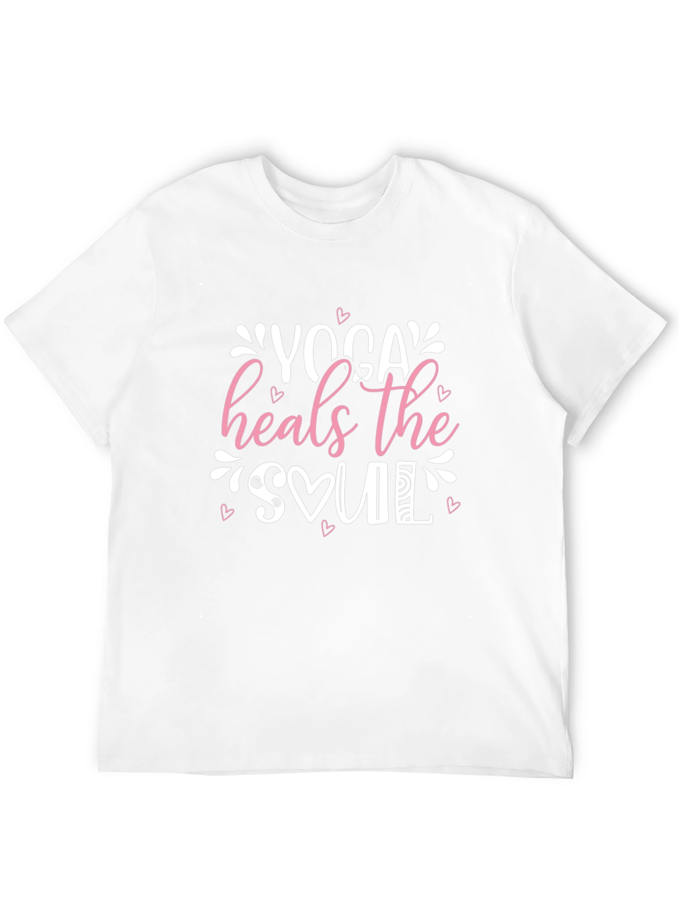 Yoga Heals the Soul Graphic T-Shirt
