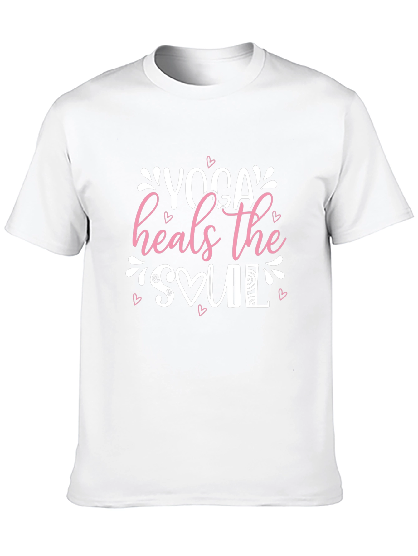 Yoga Heals the Soul Graphic T-Shirt