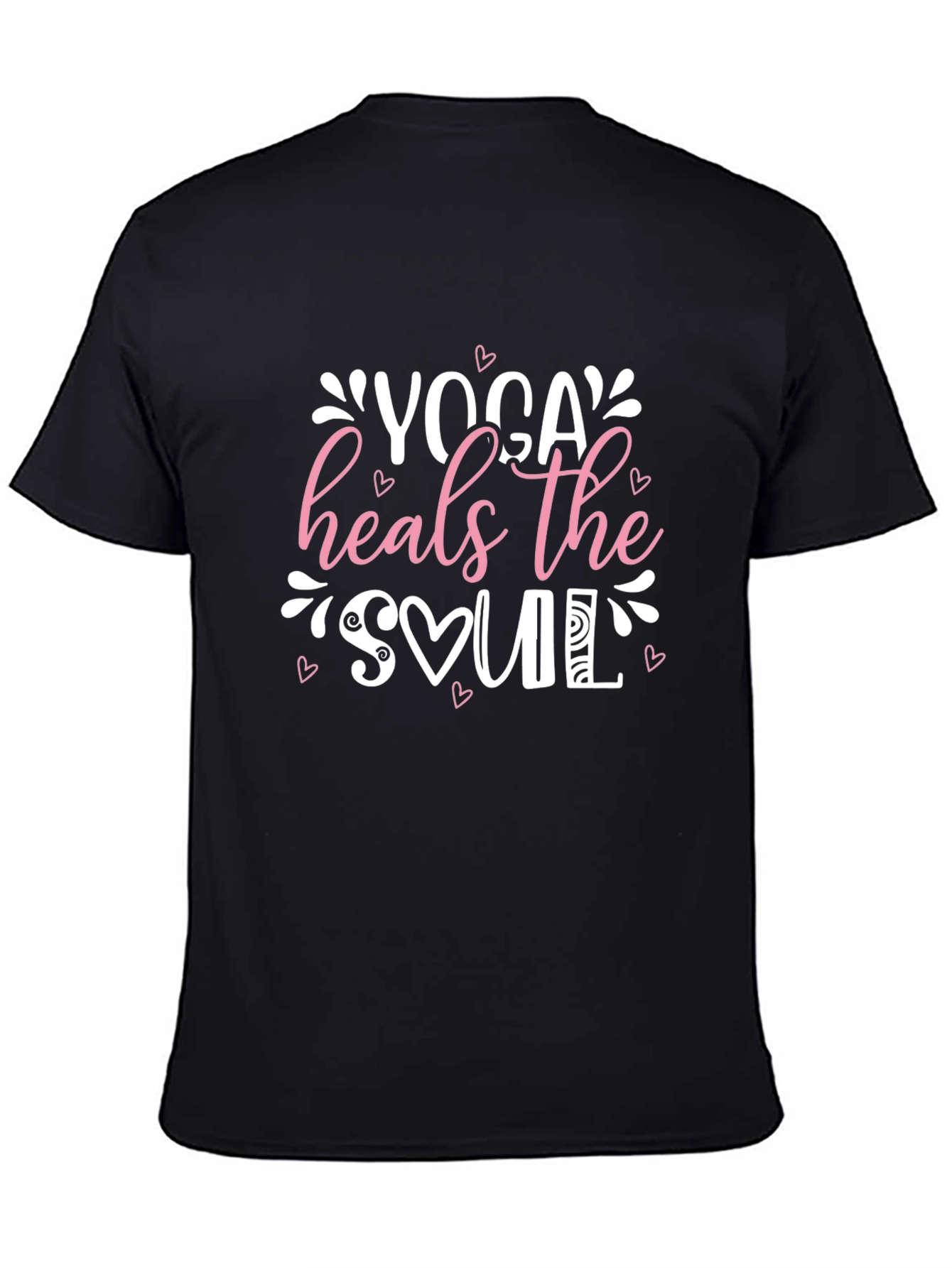 Yoga Heals the Soul Graphic T-Shirt