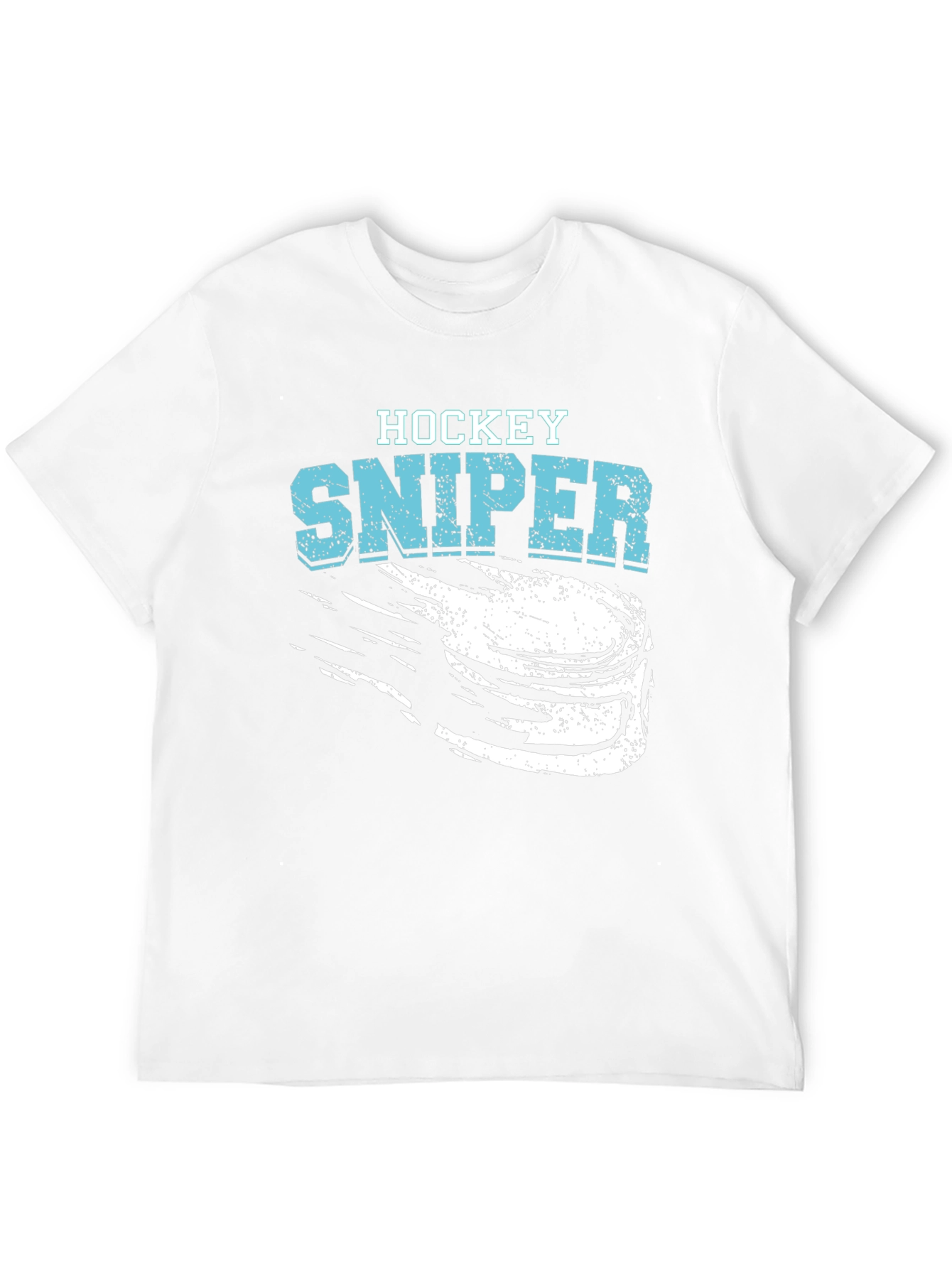 Hockey Sniper T-Shirt - Black Graphic Tee