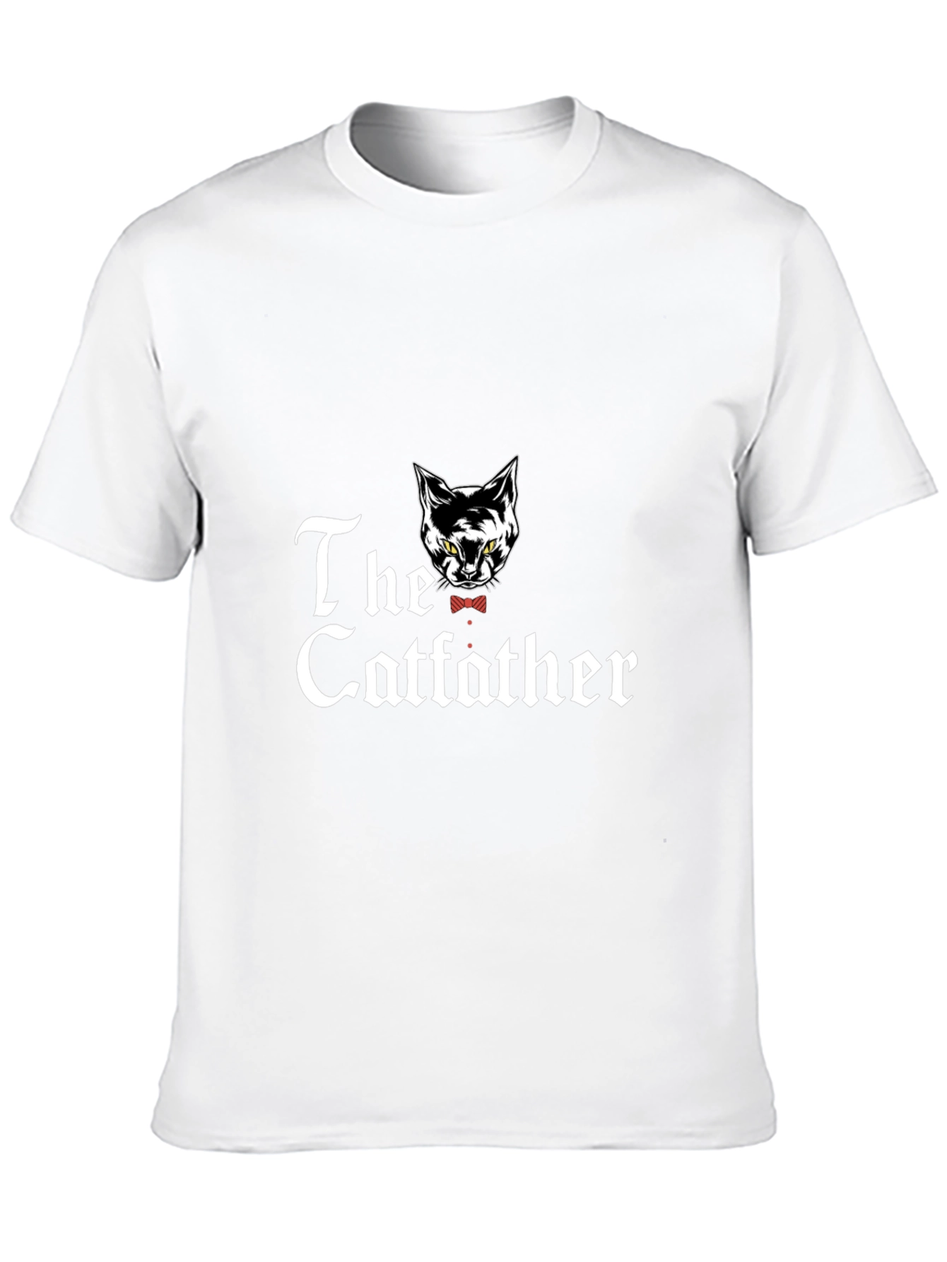 The Catfather T-Shirt -  Mens Black Tee