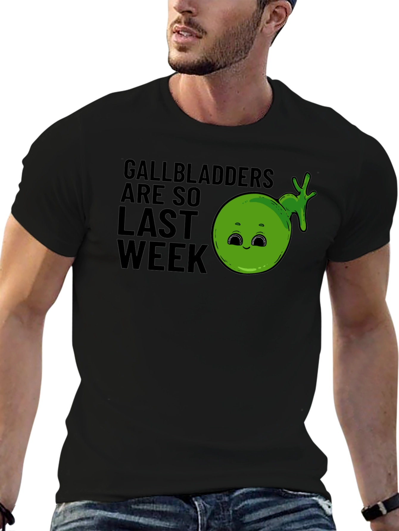 Gallbladders Are So Last Week Funny Graphic T-Shirt