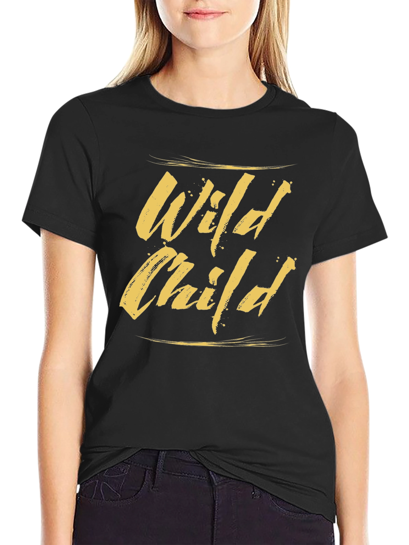 Wild Child Graphic Tee - Unisex Cotton T-Shirt