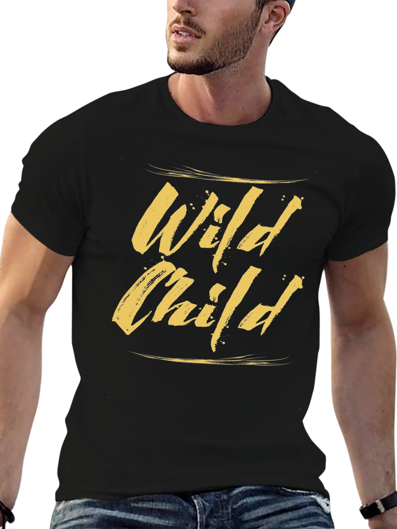 Wild Child Graphic Tee - Unisex Cotton T-Shirt
