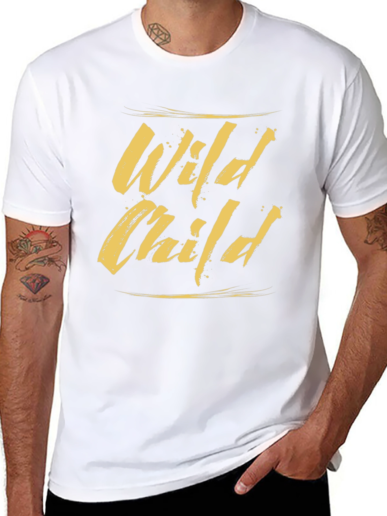 Wild Child Graphic Tee - Unisex Cotton T-Shirt