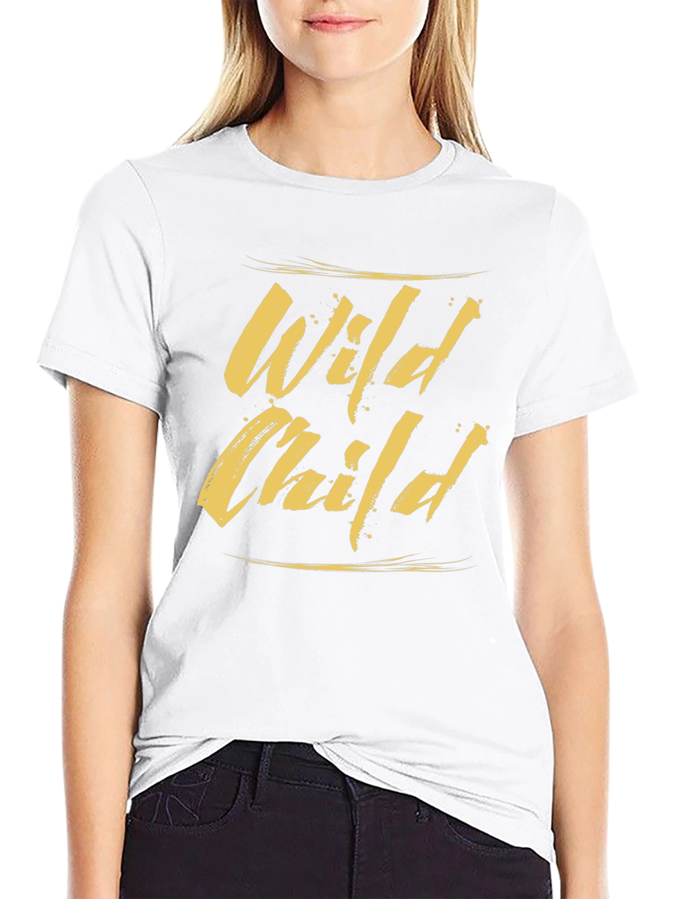 Wild Child Graphic Tee - Unisex Cotton T-Shirt