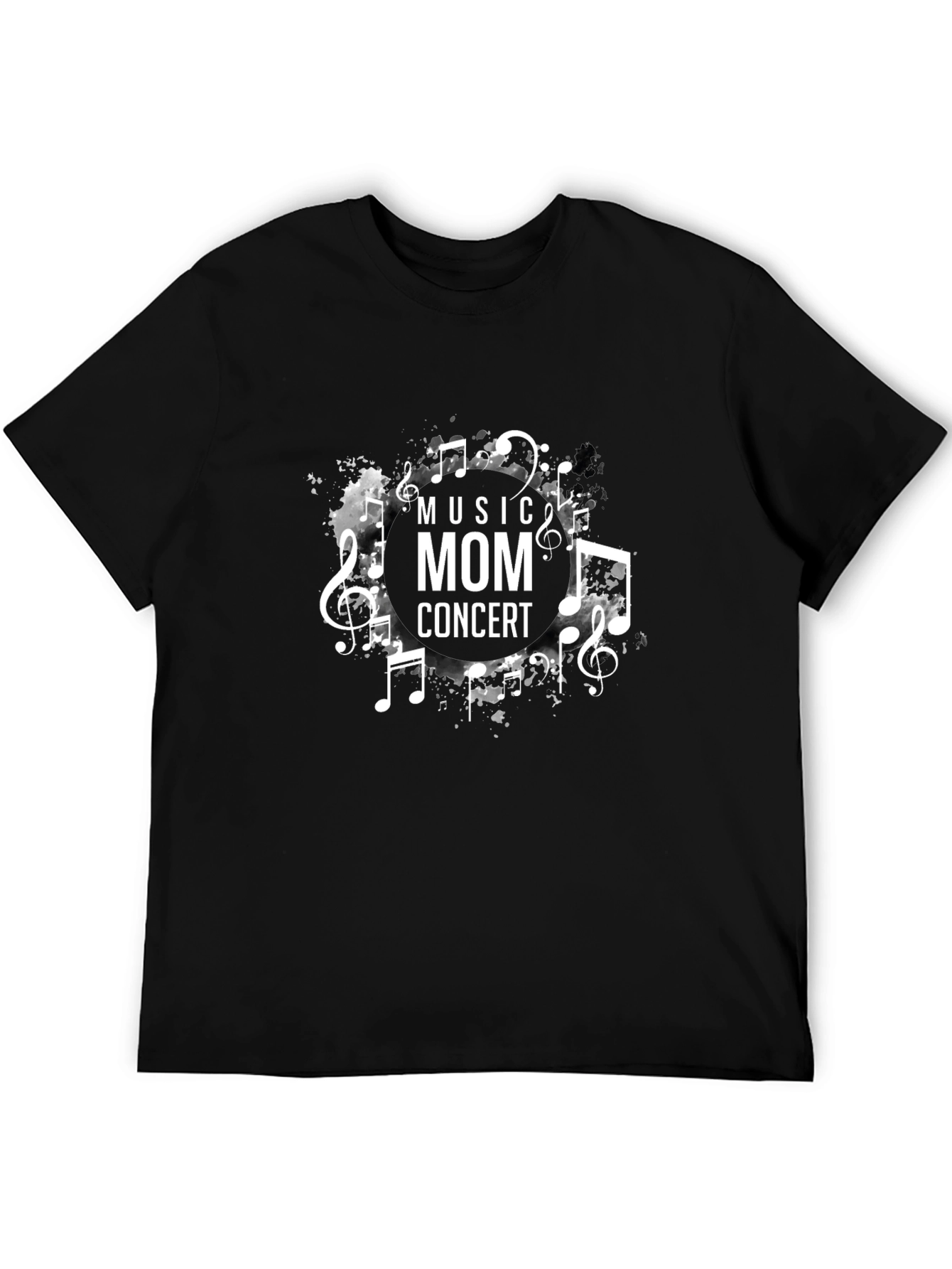 Music Mom Concert T-Shirt - Black