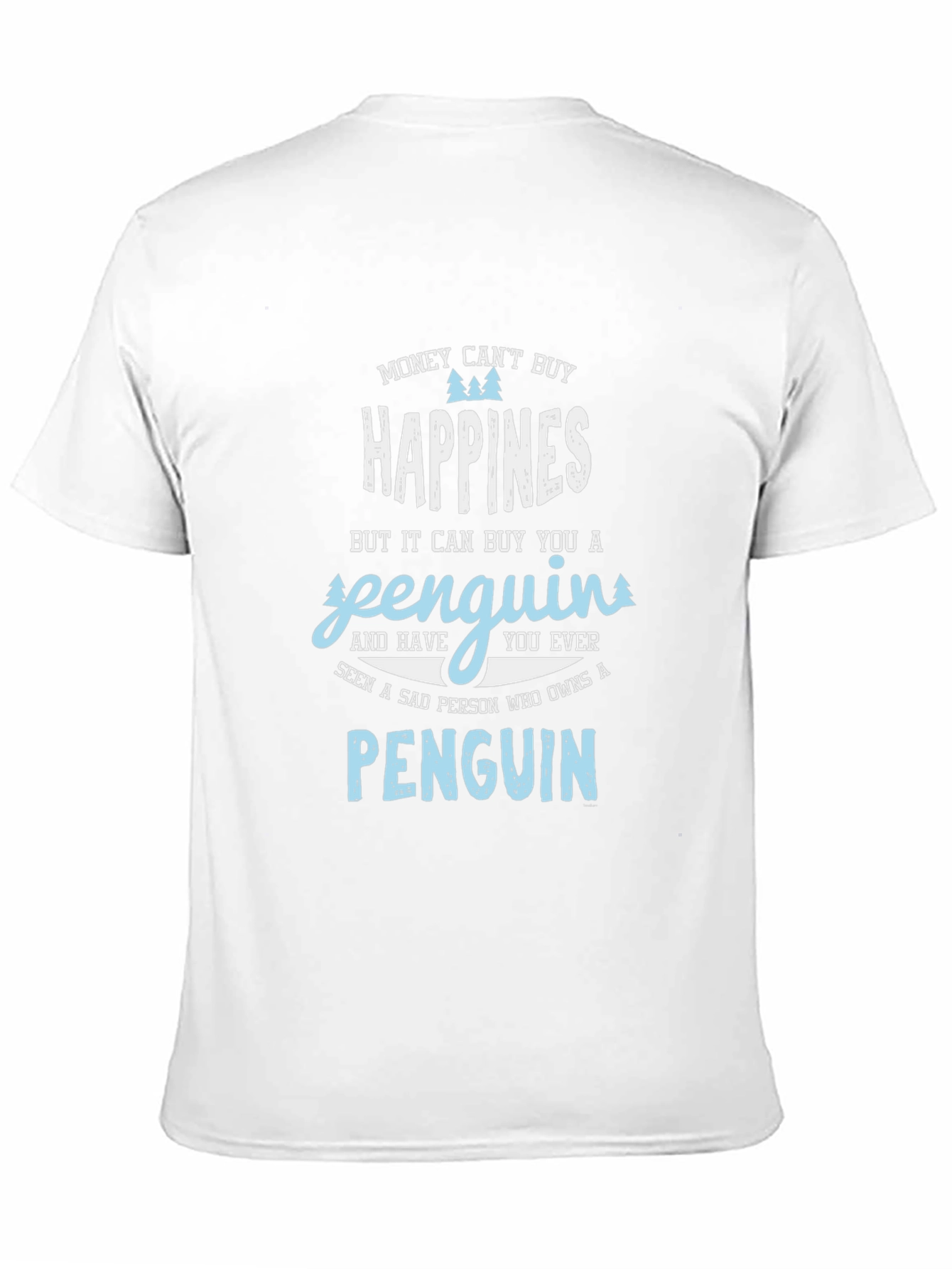 Penguin Happiness Graphic T-Shirt