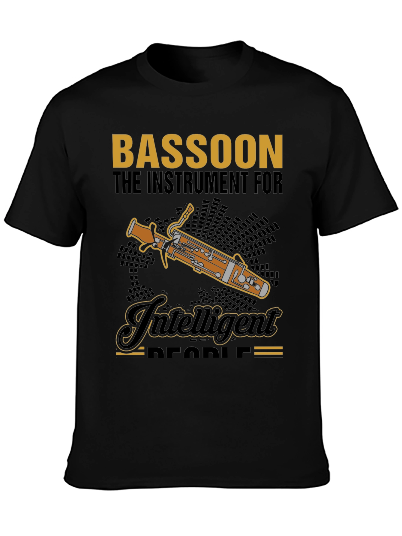 Bassoon Instrument for Intelligent People Graphic T-Shirt