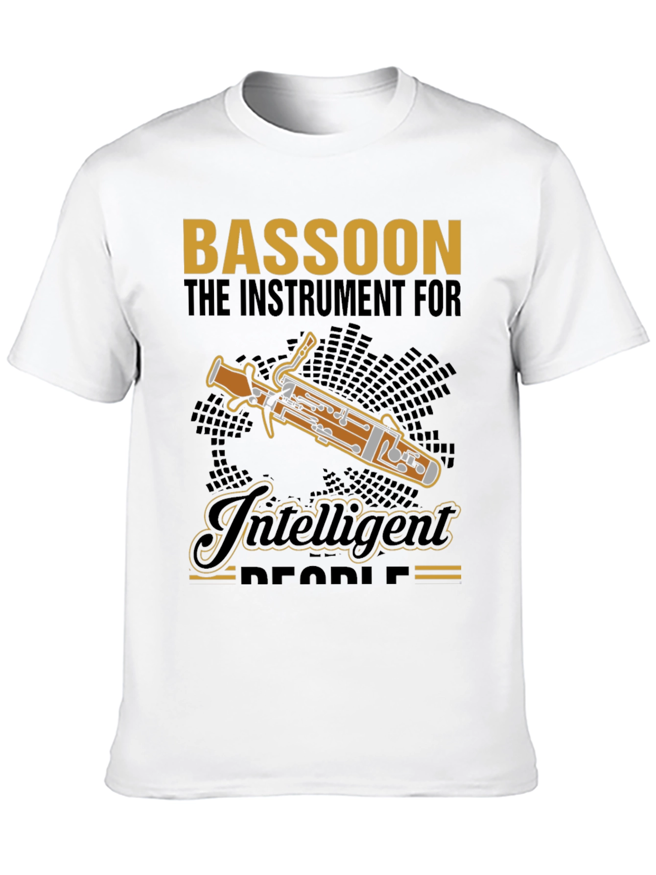 Bassoon Instrument for Intelligent People Graphic T-Shirt
