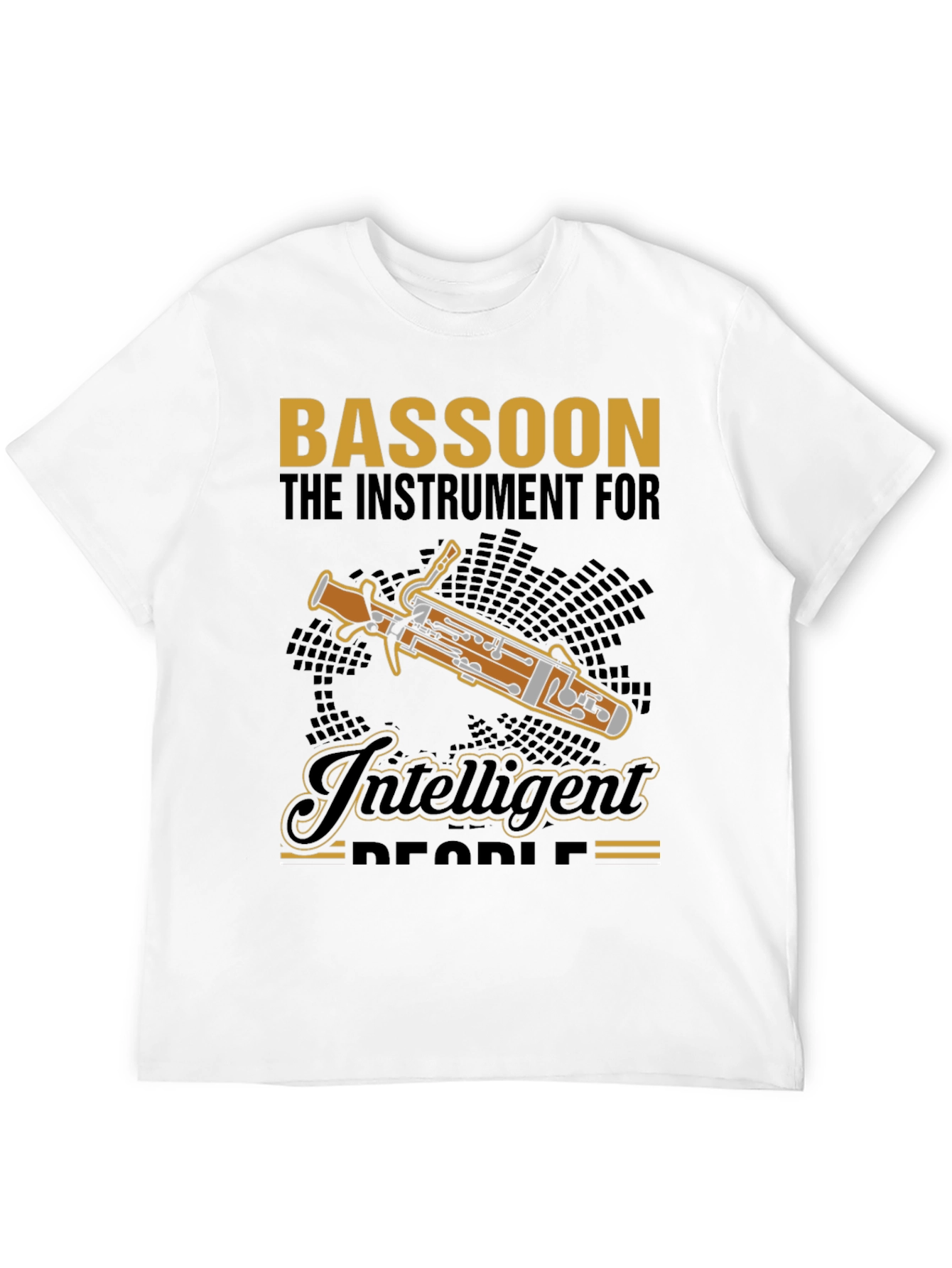Bassoon Instrument for Intelligent People Graphic T-Shirt