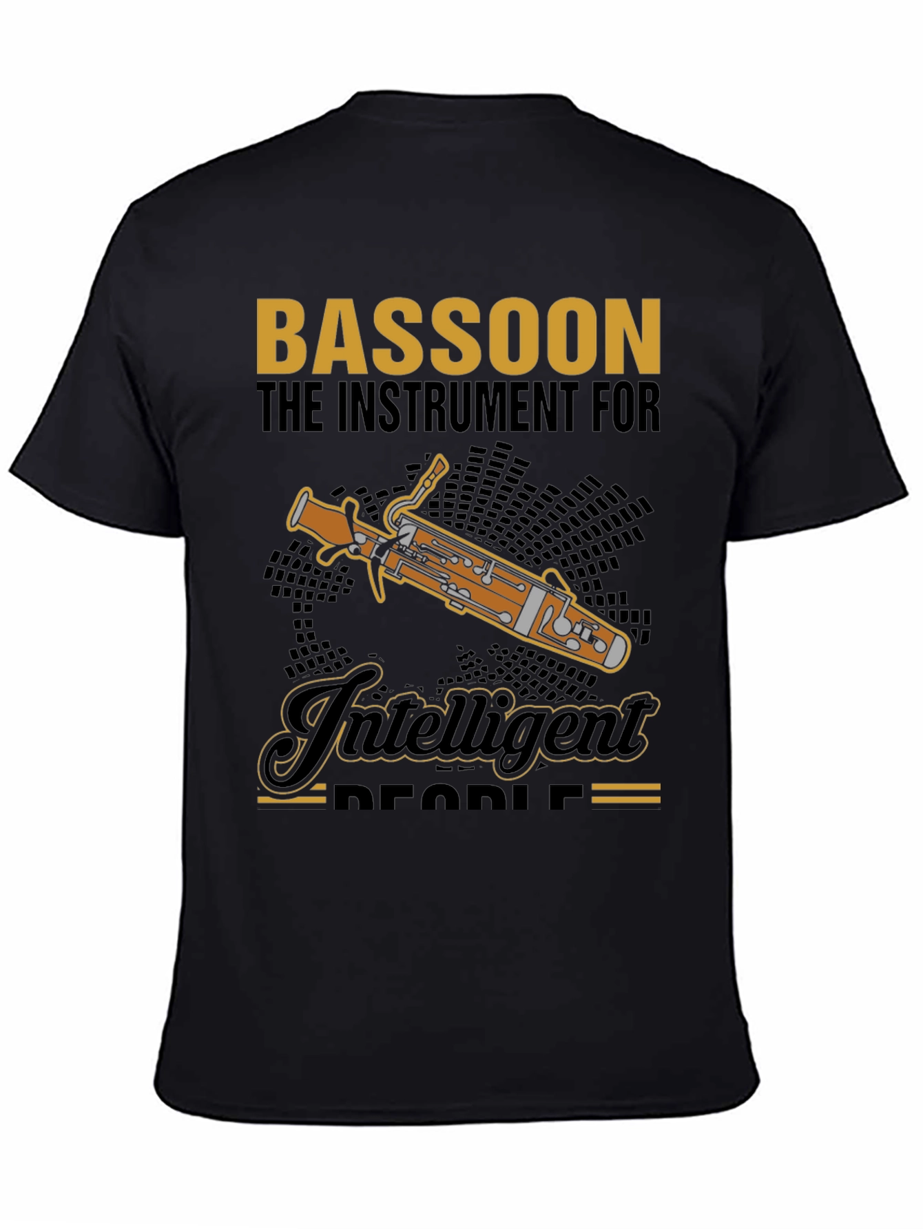Bassoon Instrument for Intelligent People Graphic T-Shirt