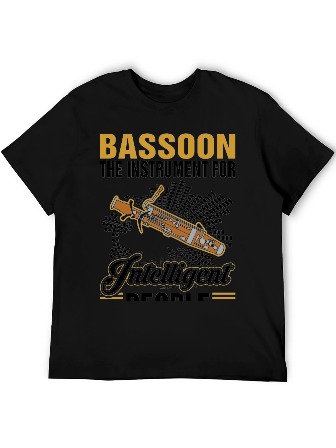 Bassoon Instrument for Intelligent People Graphic T-Shirt