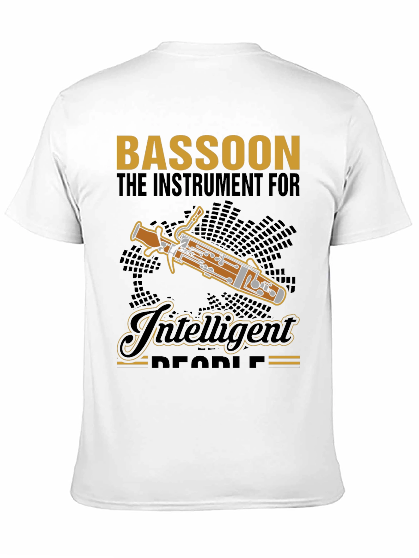 Bassoon Instrument for Intelligent People Graphic T-Shirt