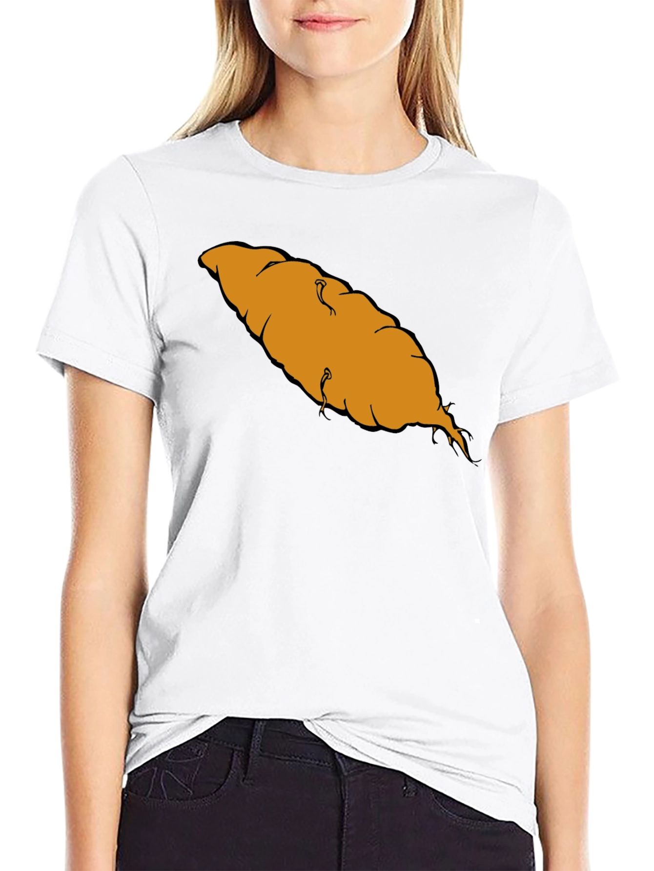 Funny Sweet Potato T-Shirt - Black
