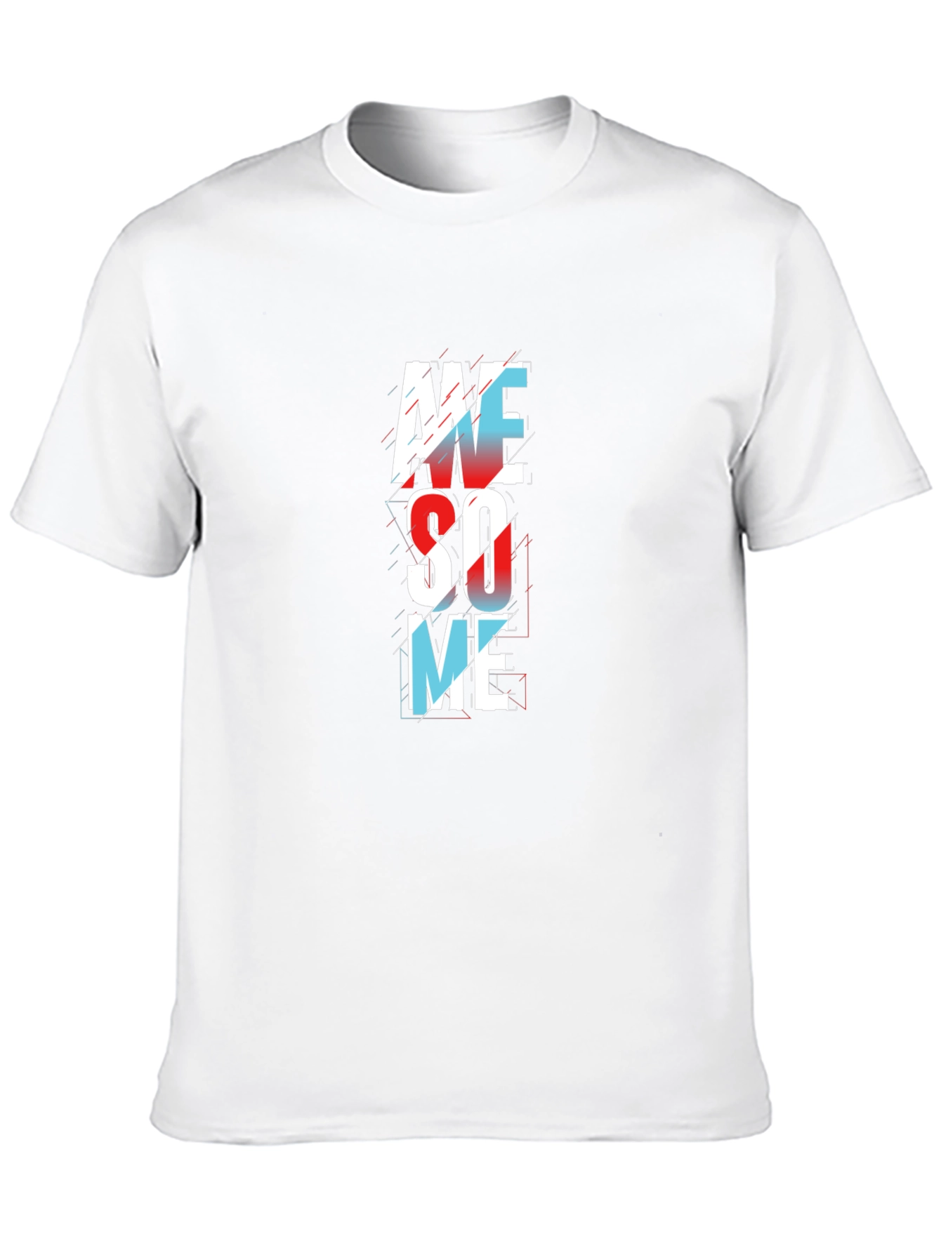 Awesome Graphic Print Mens Black T-Shirt