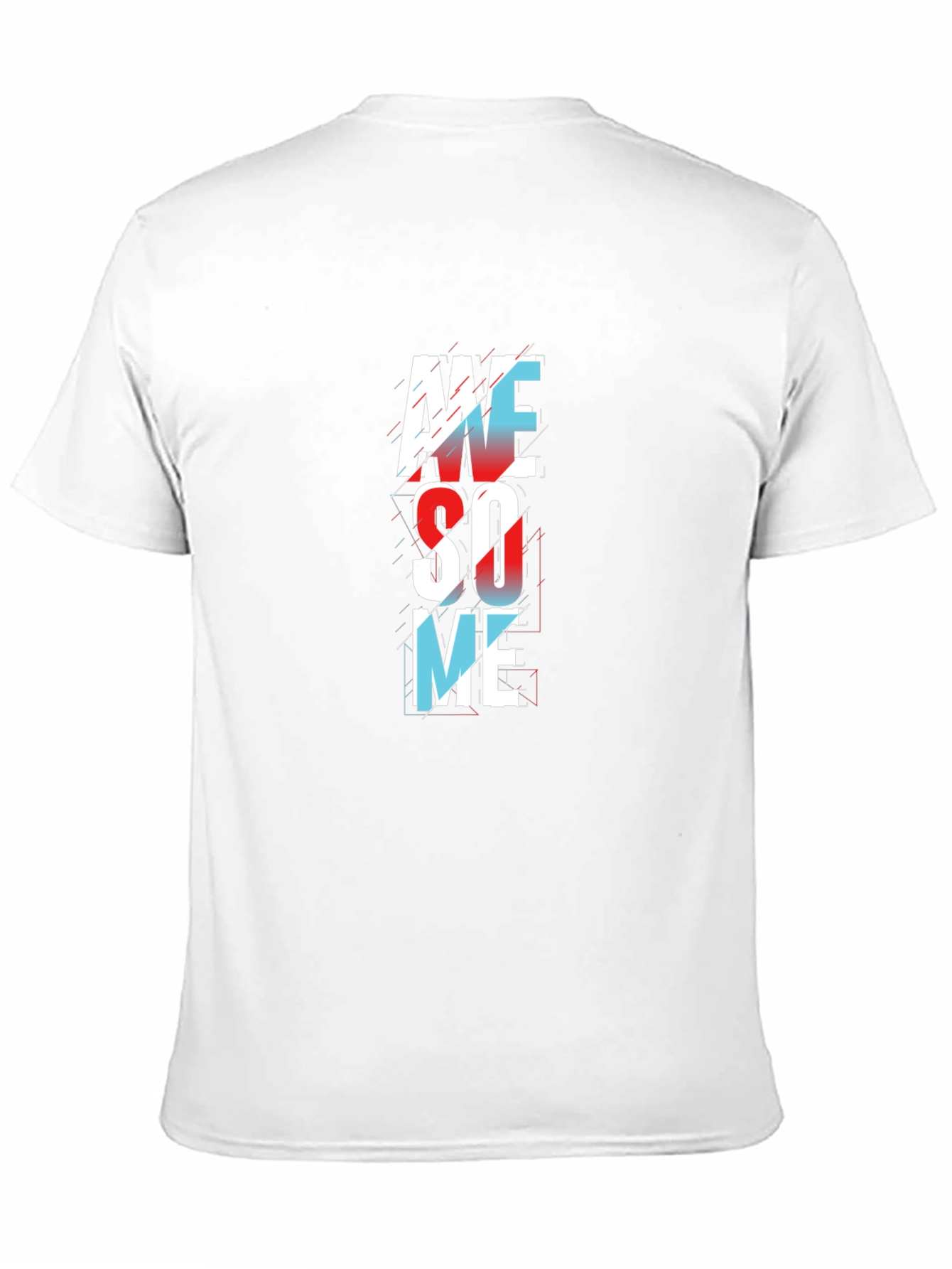 Awesome Graphic Print Mens Black T-Shirt