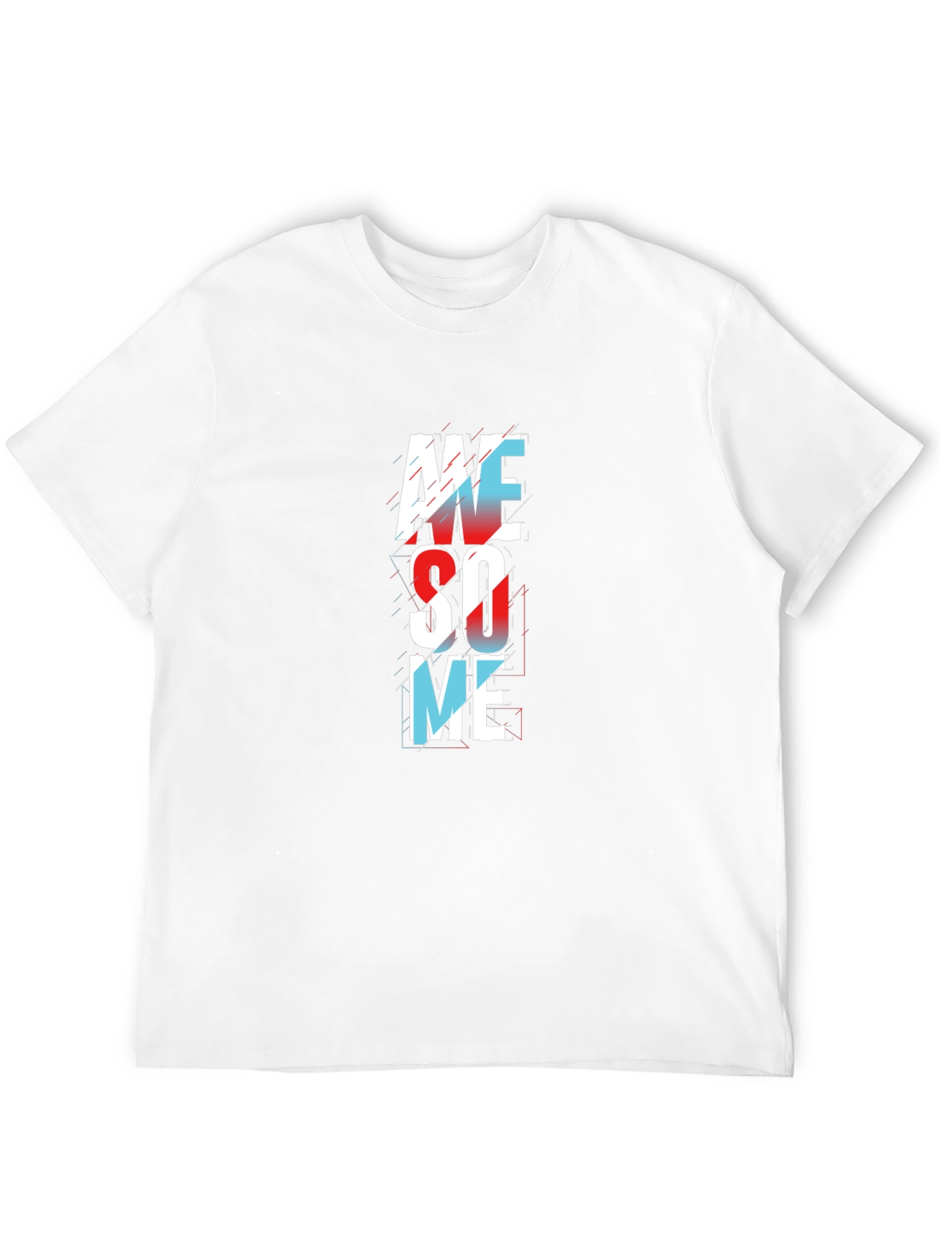 Awesome Graphic Print Mens Black T-Shirt