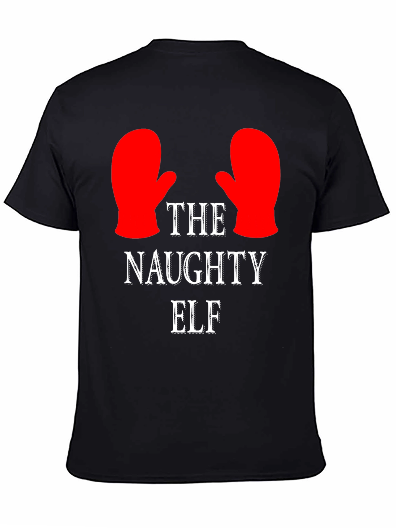 The Naughty Elf Holiday T-Shirt