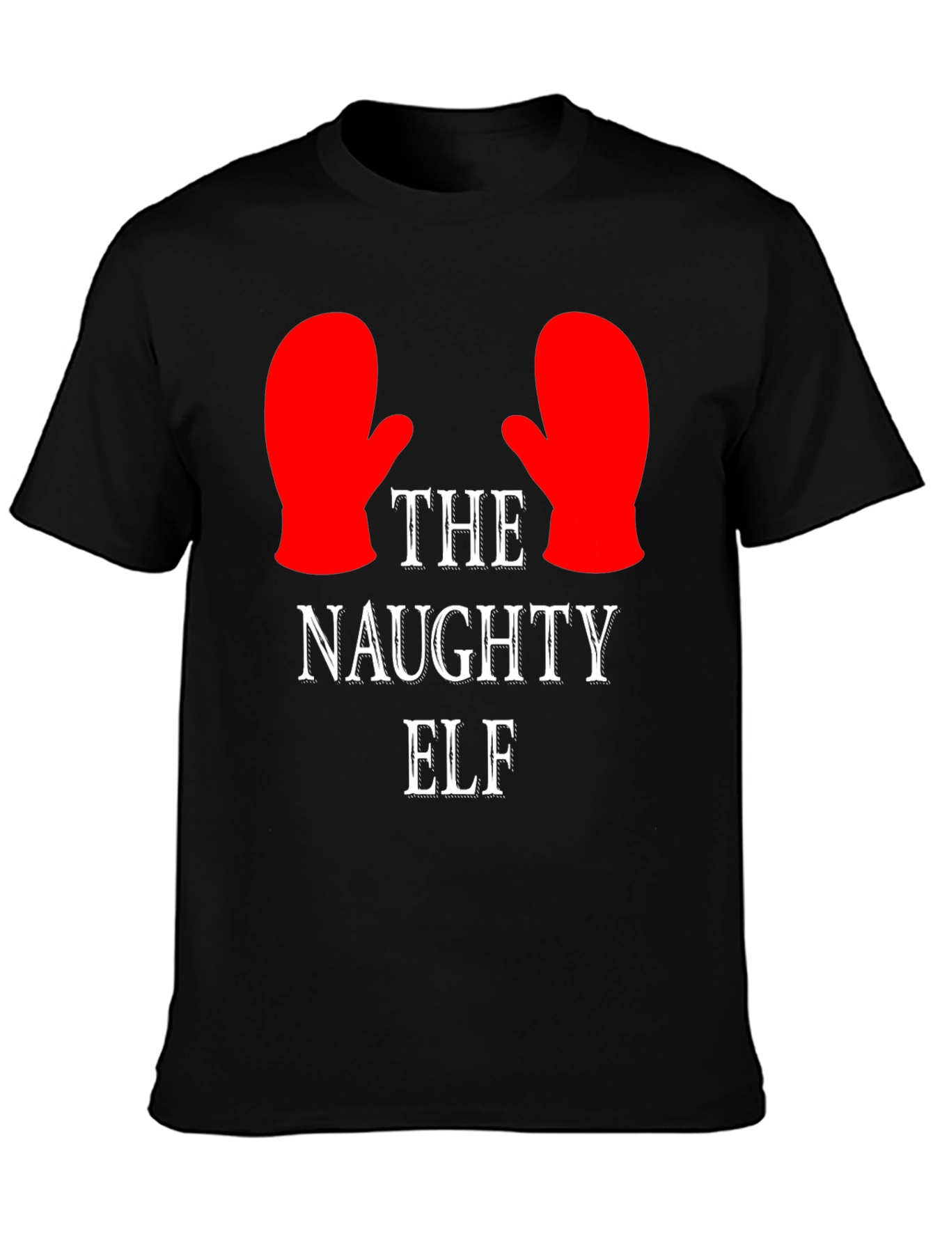 The Naughty Elf Holiday T-Shirt