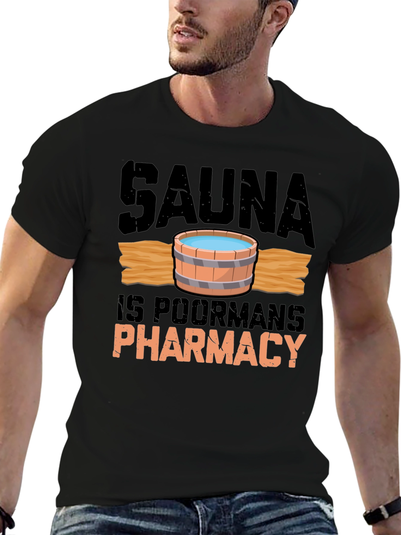 Sauna T-Shirt - Poor Mans Pharmacy