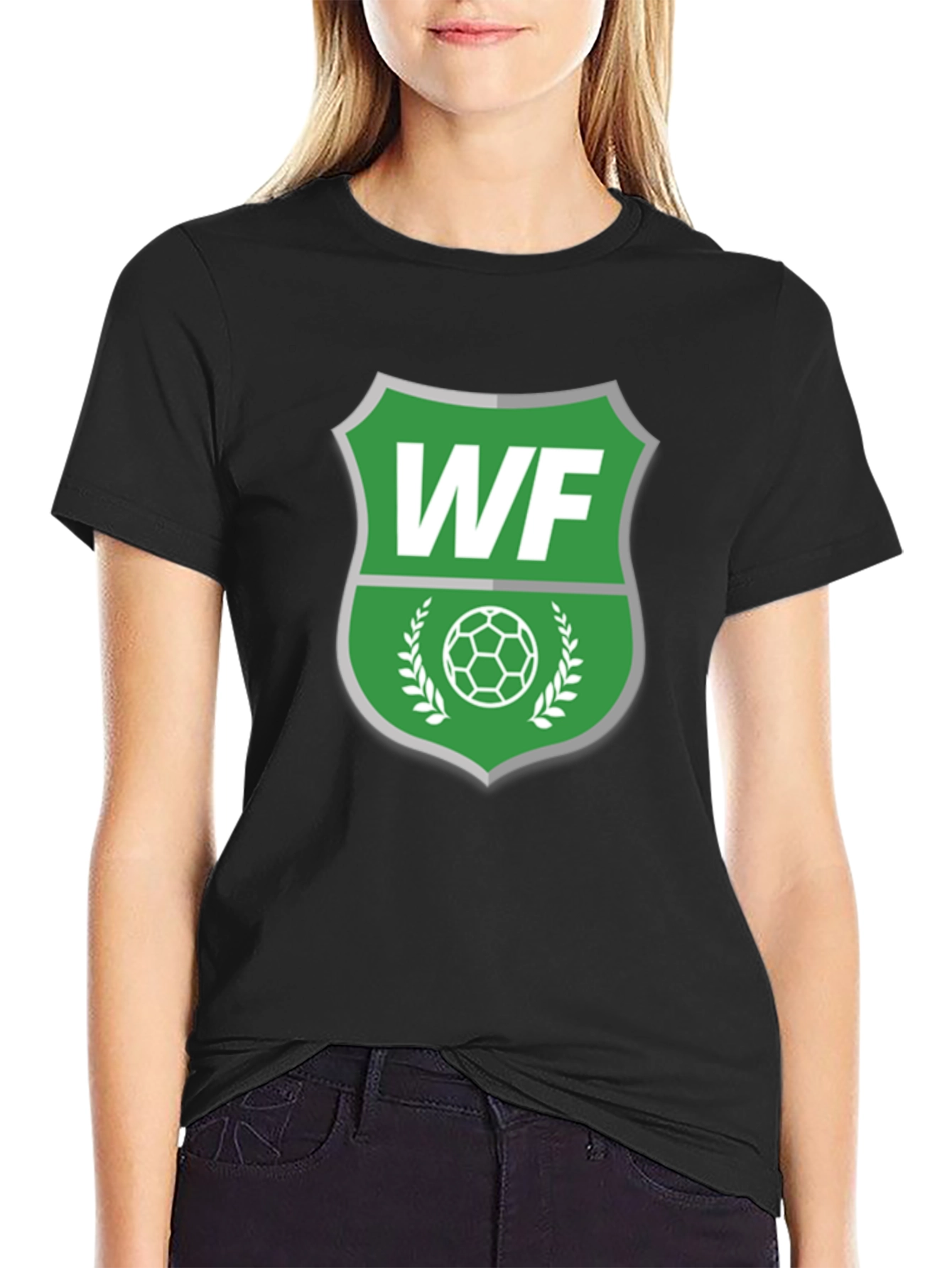WF Soccer Club Graphic T-Shirt - Black