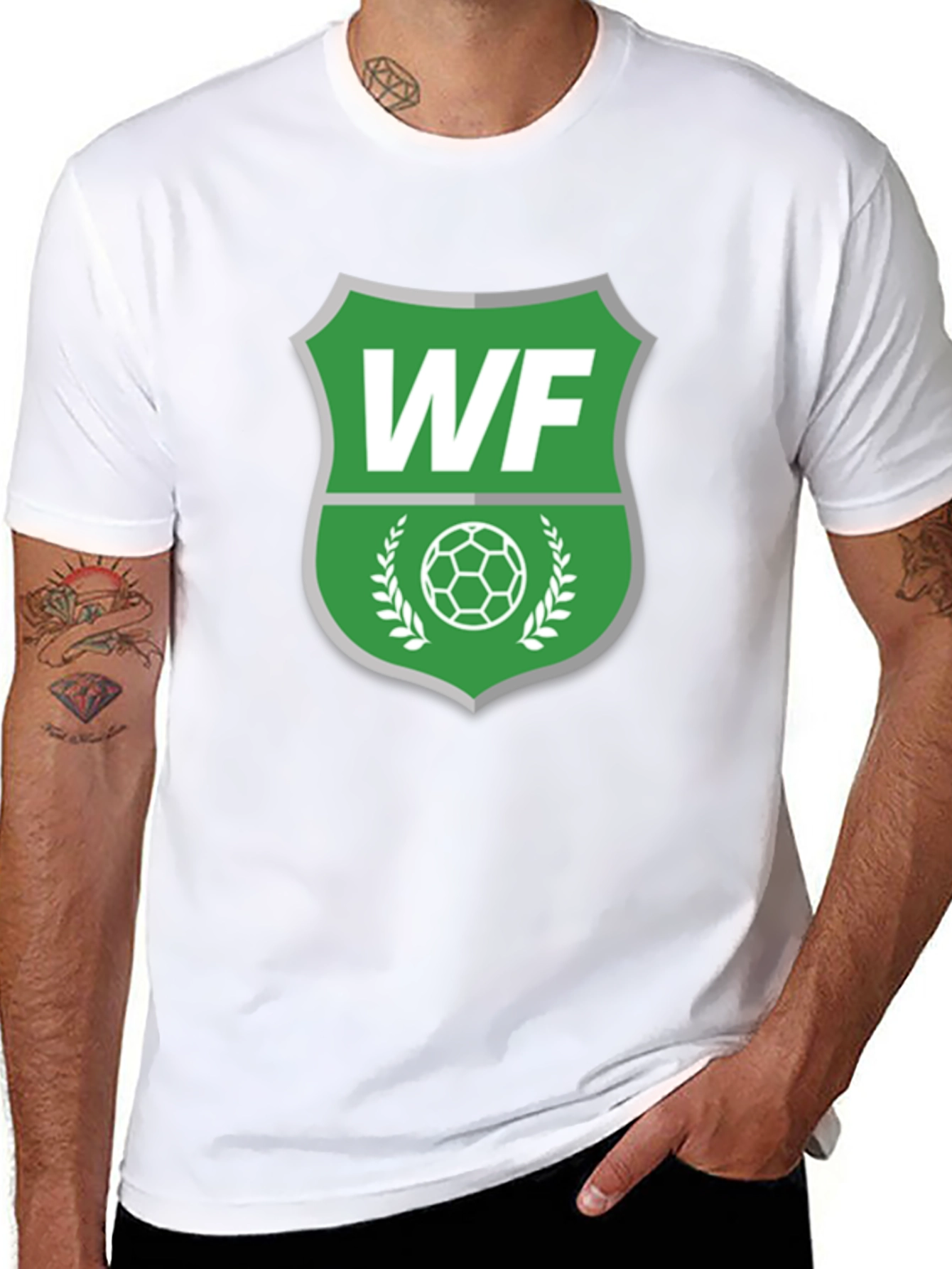 WF Soccer Club Graphic T-Shirt - Black