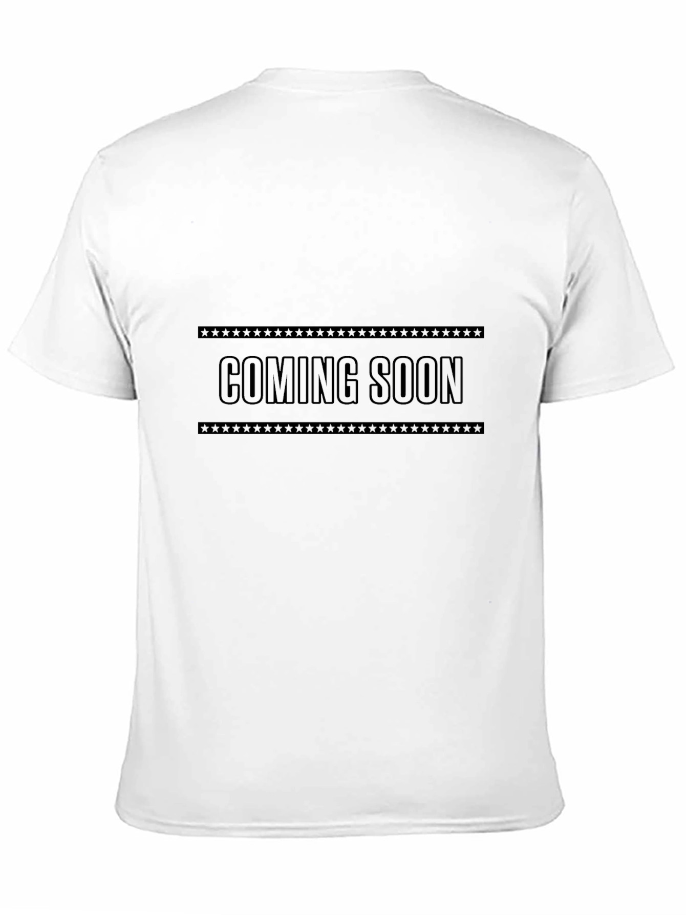 Coming Soon Black Tee