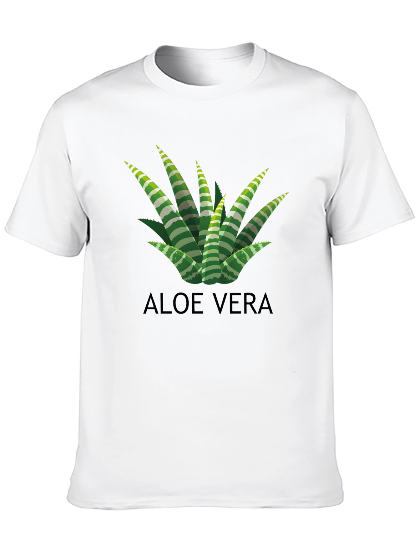 Aloe Vera Graphic T-Shirt - Trendy Plant Lover Tee