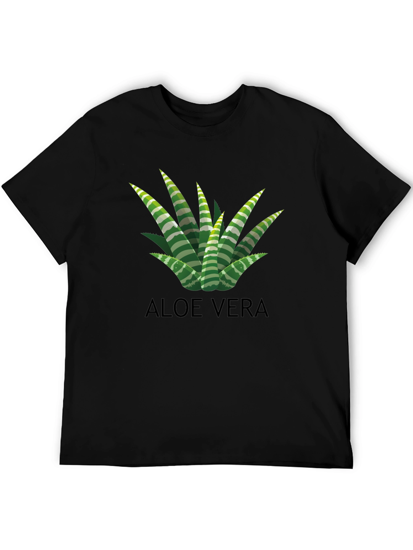 Aloe Vera Graphic T-Shirt - Trendy Plant Lover Tee